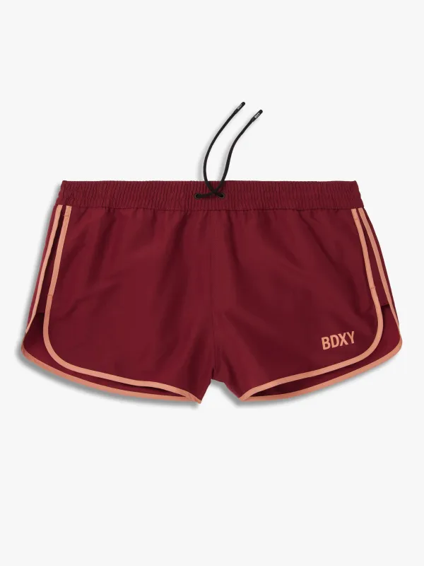 The Cameo Shorts | Burgundy sold by BDXY