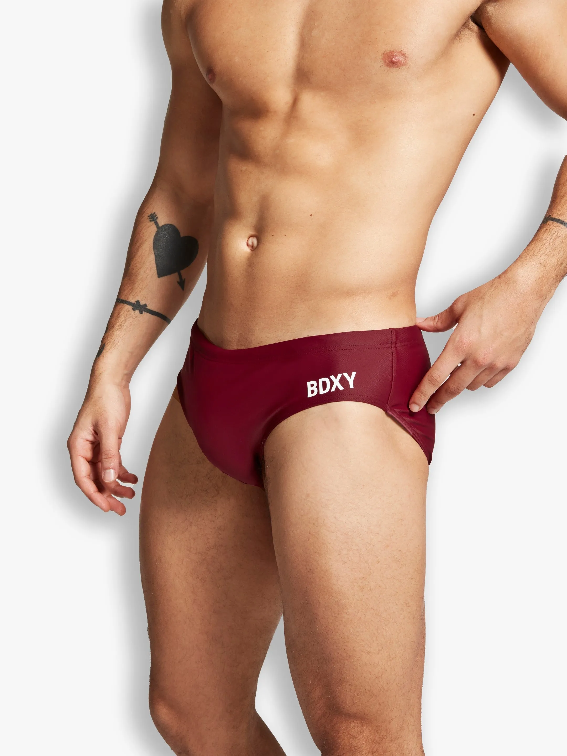 "The Atmos" Swimbrief | Burgundy sold by BDXY product image thumbnail 4