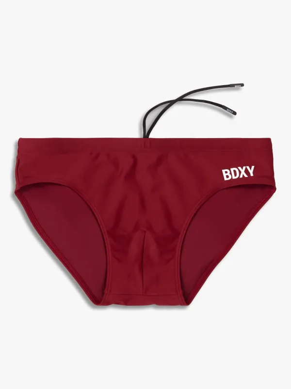 The Atmos Swimbrief | Burgundy sold by BDXY