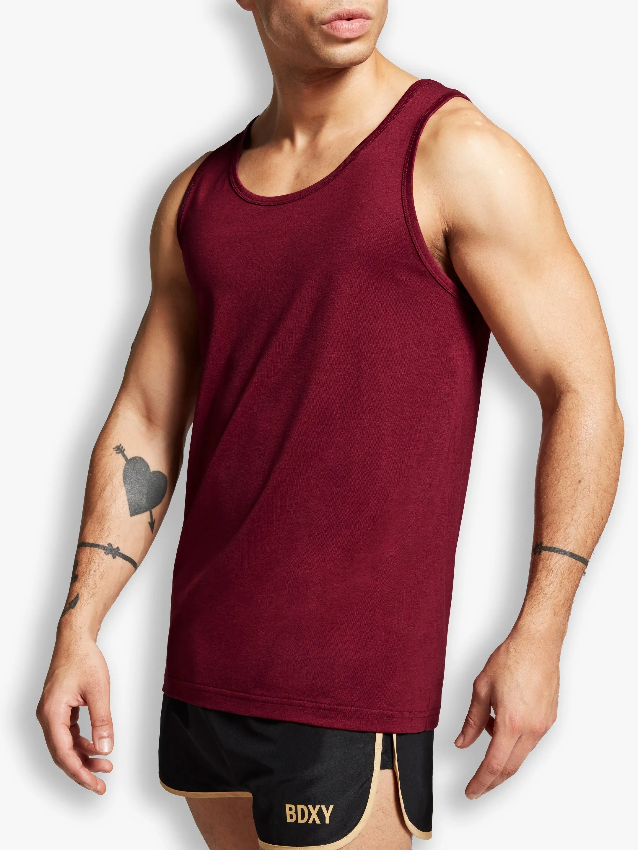 "The Stunt" Vest | Burgundy sold by BDXY product image thumbnail 4