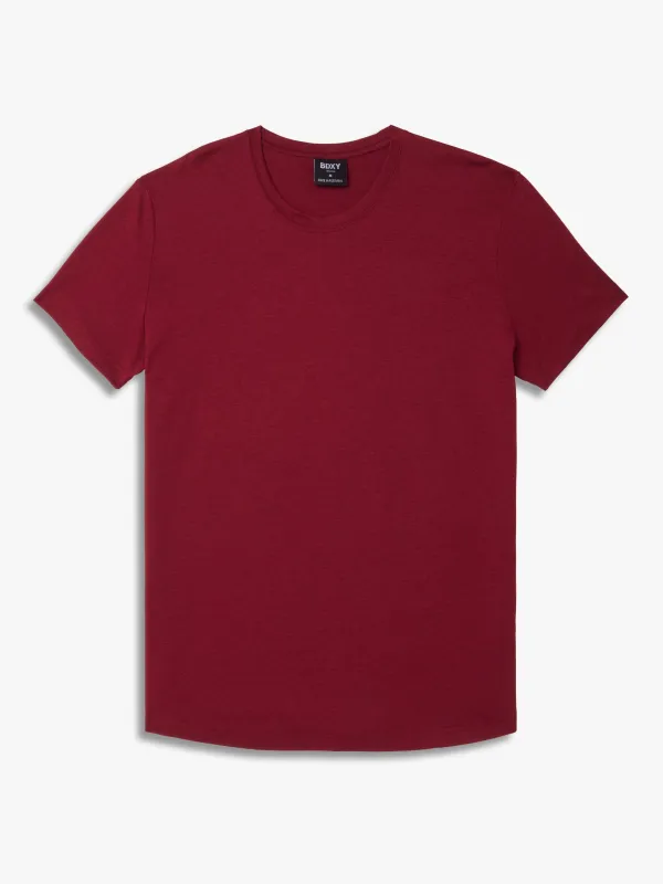The Actor T-shirt | Burgundy sold by BDXY