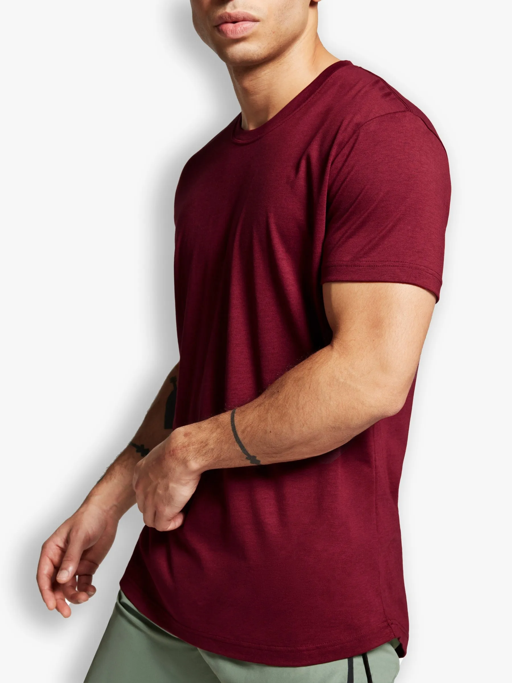 "The Actor" T-shirt | Burgundy sold by BDXY product image thumbnail 3