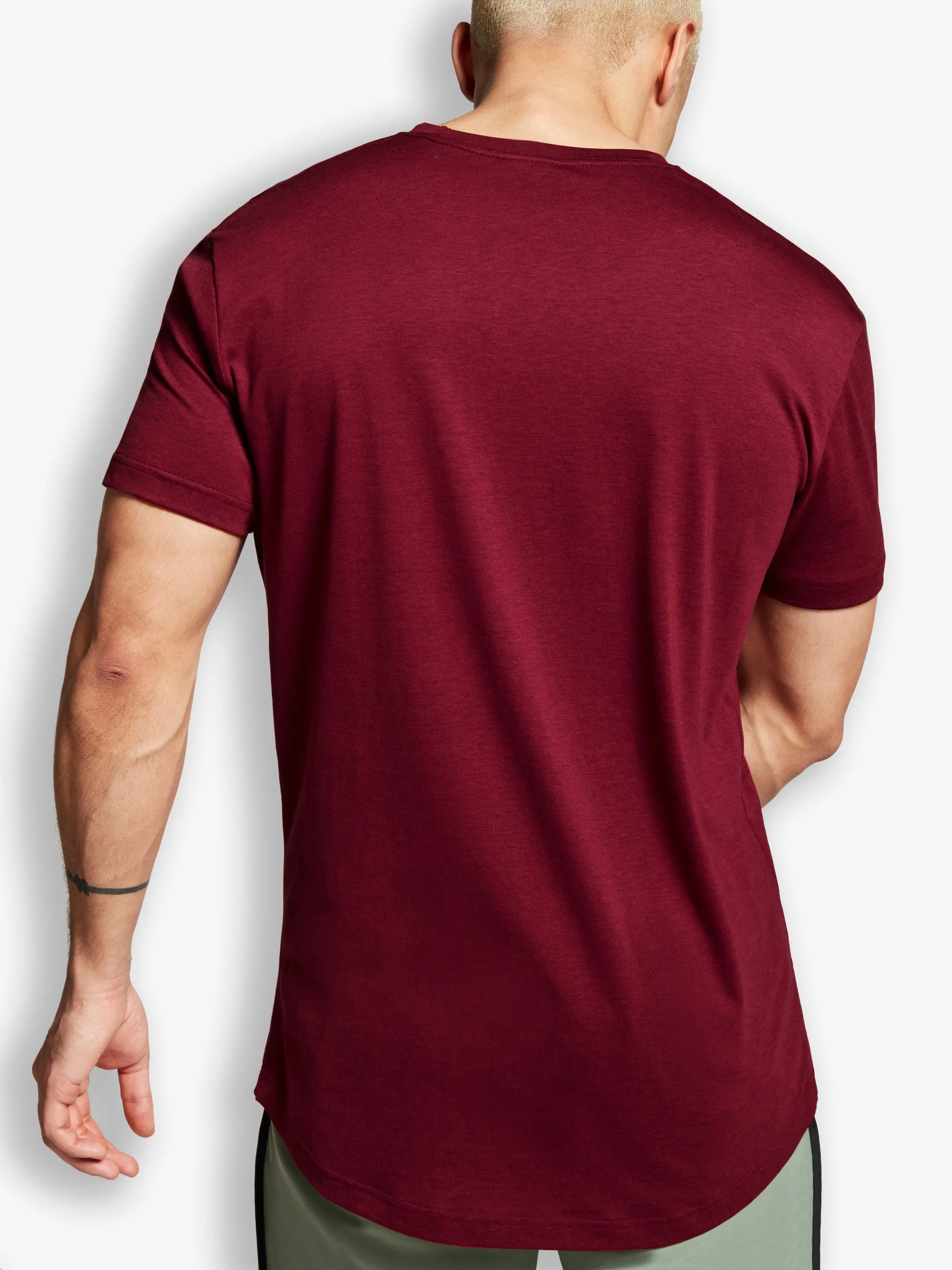 "The Actor" T-shirt | Burgundy sold by BDXY product image thumbnail 4