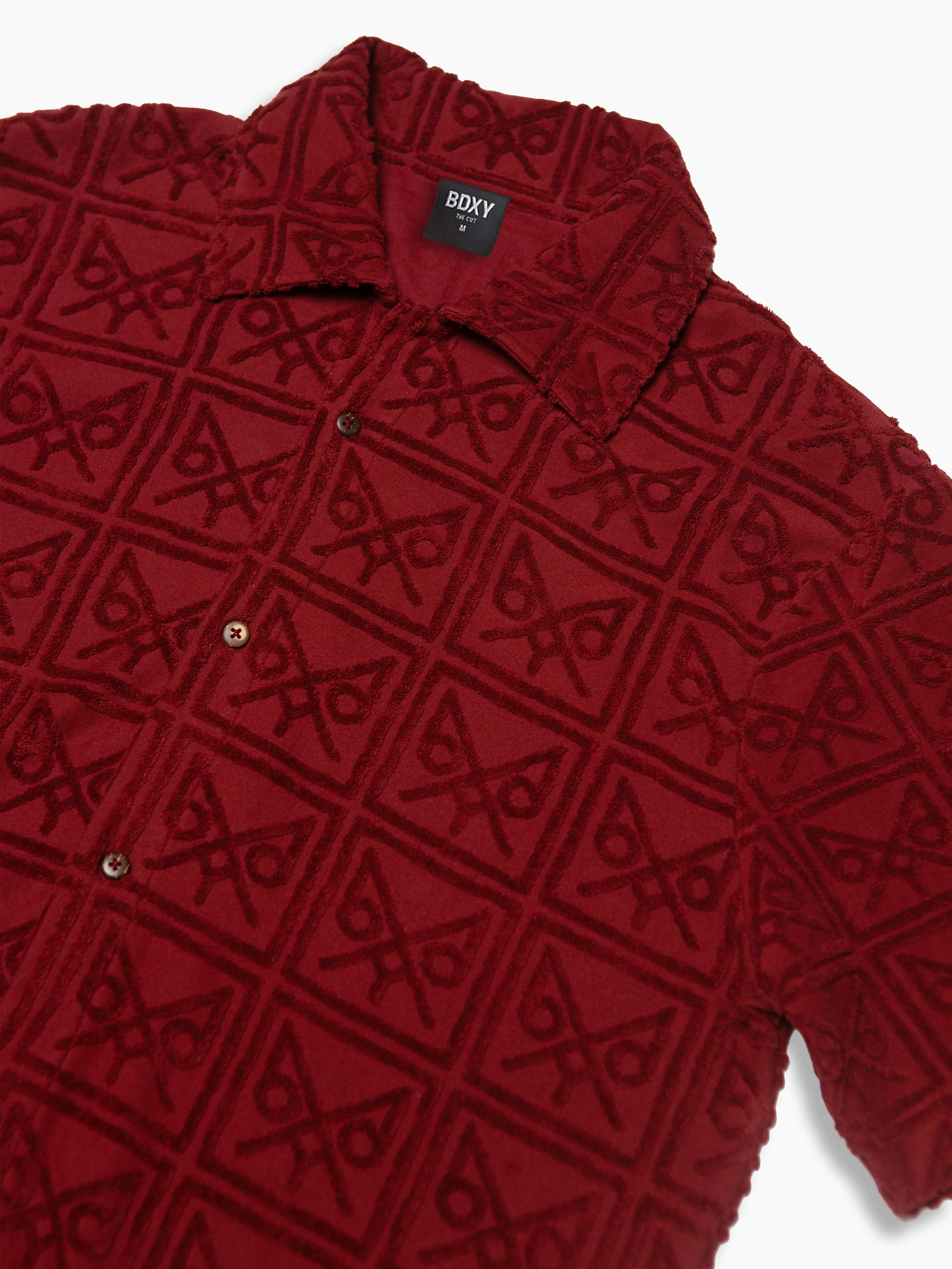"The Cut" Shirt | Burgundy sold by BDXY product image thumbnail 4