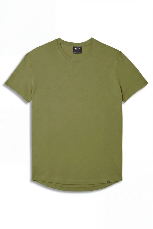 "The Actor" T-shirt | Olive made by BDXY