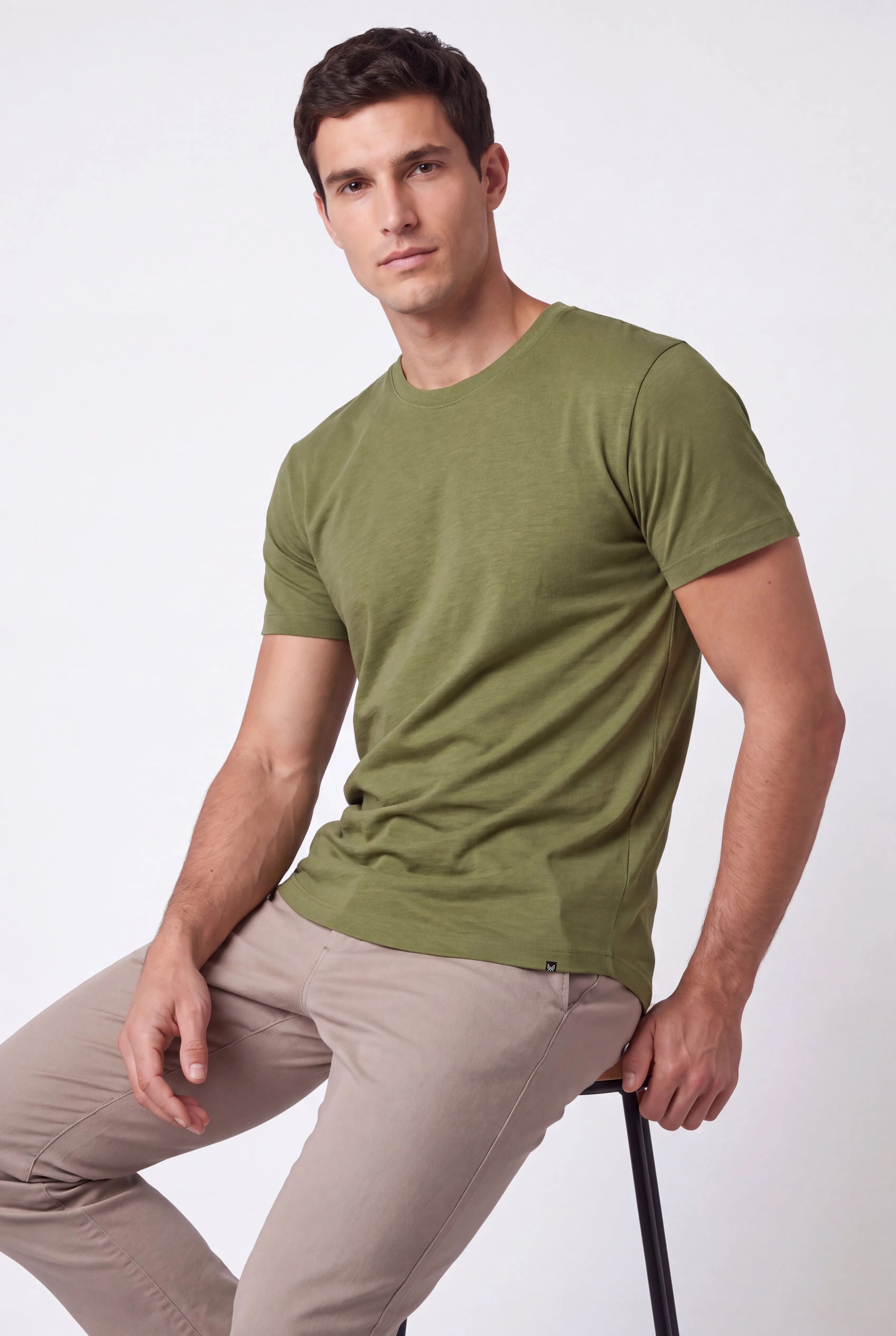 "The Actor" T-shirt | Olive sold by BDXY product image thumbnail 2