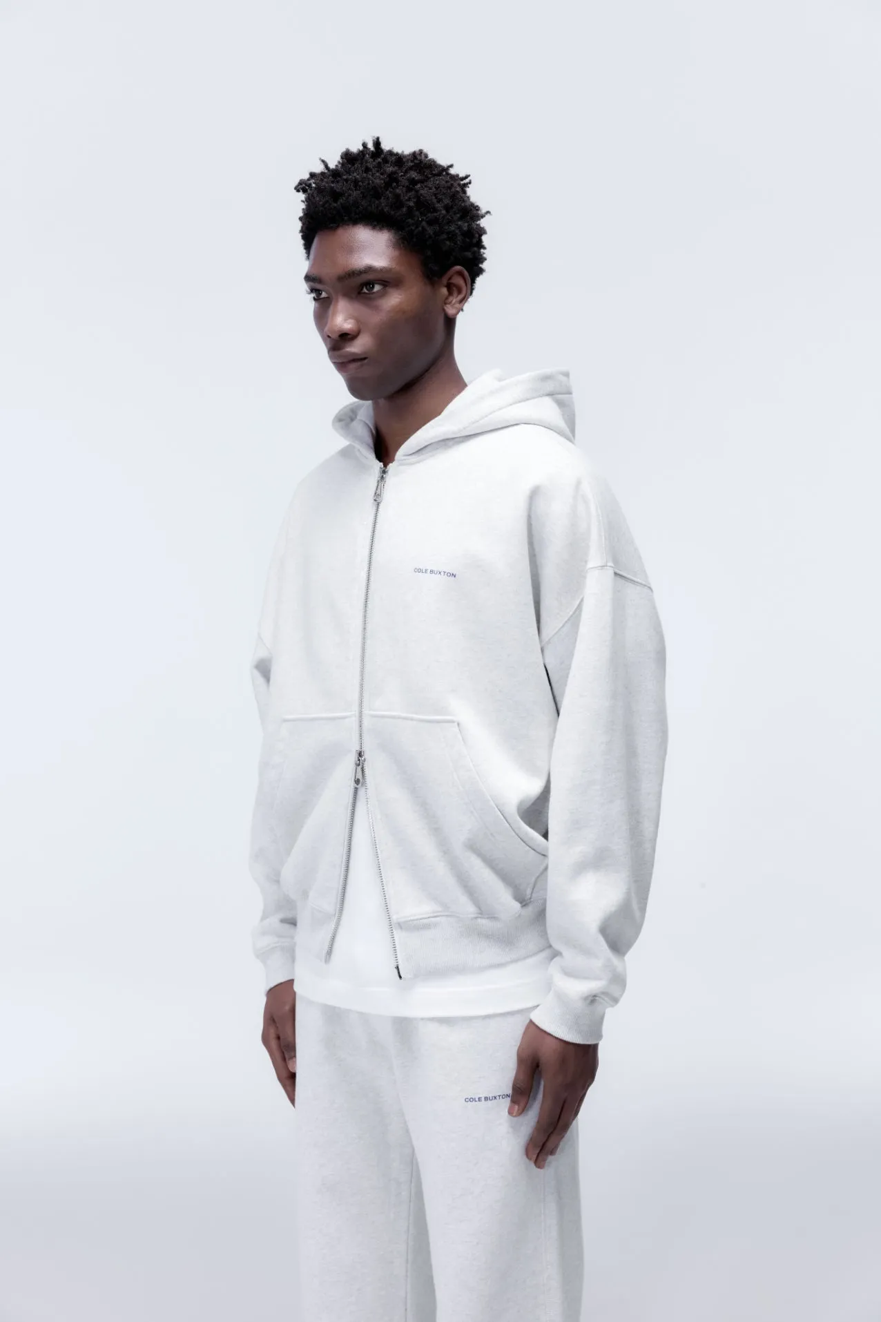 MINI LOGO ZIPPED HOODIE sold by Cole Buxton product image thumbnail 5