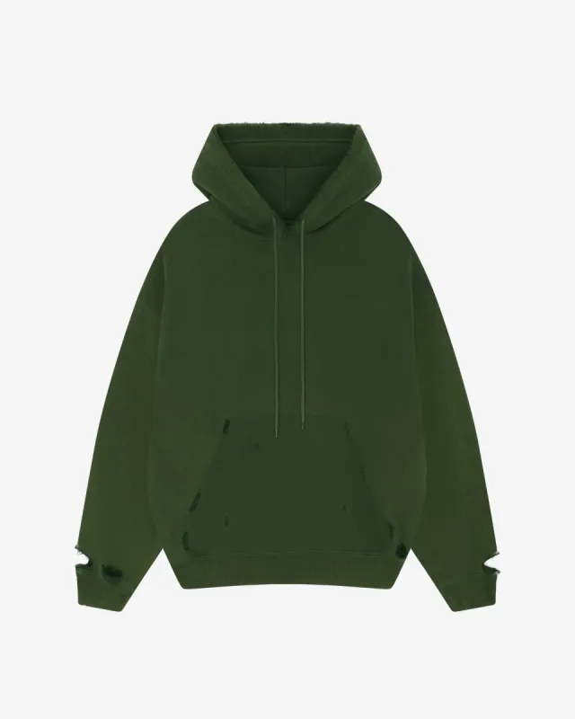 DISTRESSED HOODIE sold by Cole Buxton