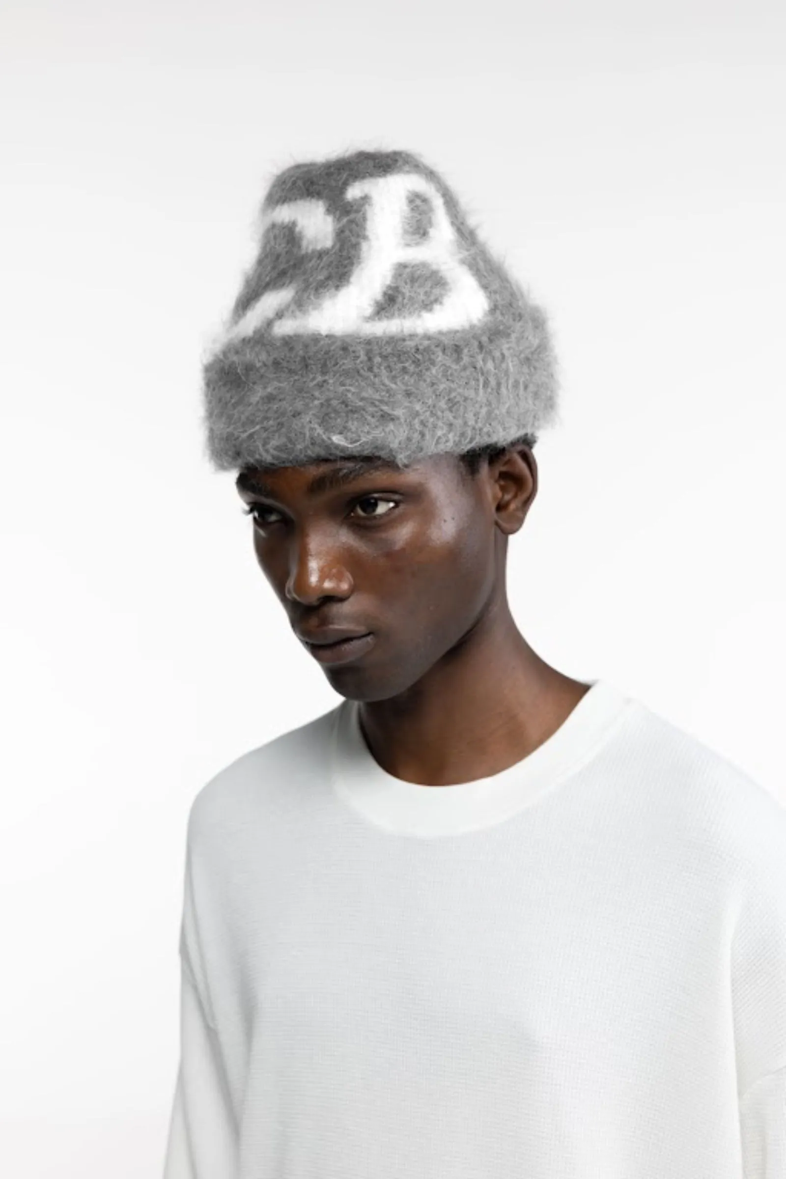 ALPACA KNIT BEANIE sold by Cole Buxton product image thumbnail 3