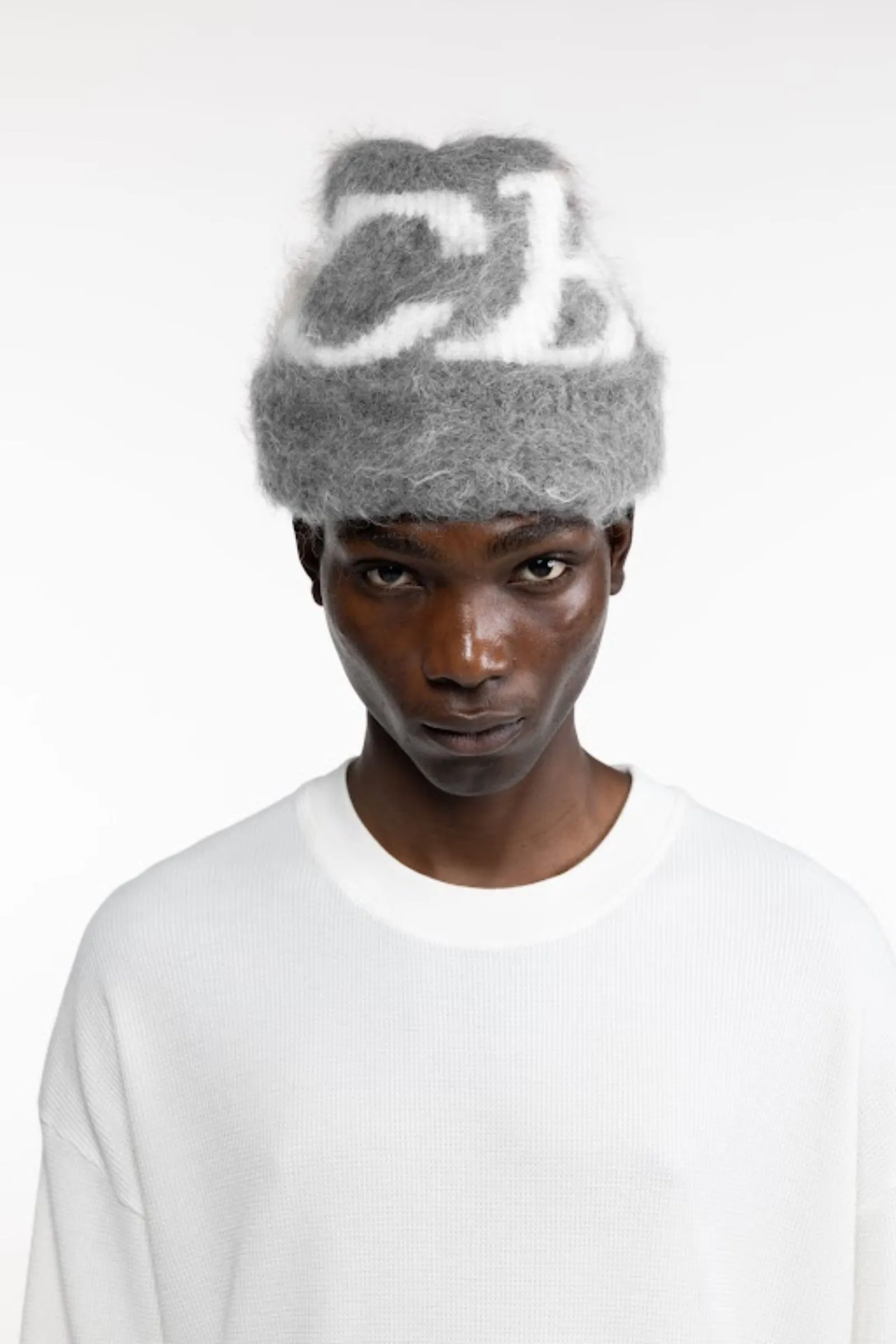 ALPACA KNIT BEANIE sold by Cole Buxton product image thumbnail 2