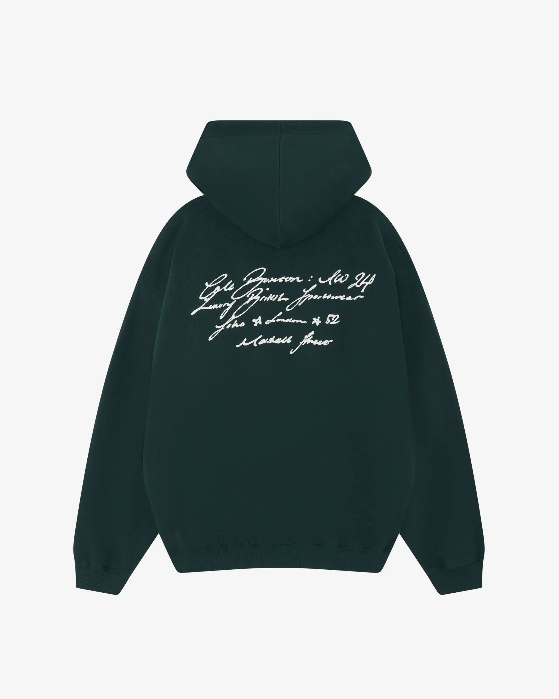 SCRIPT HOODIE sold by Cole Buxton