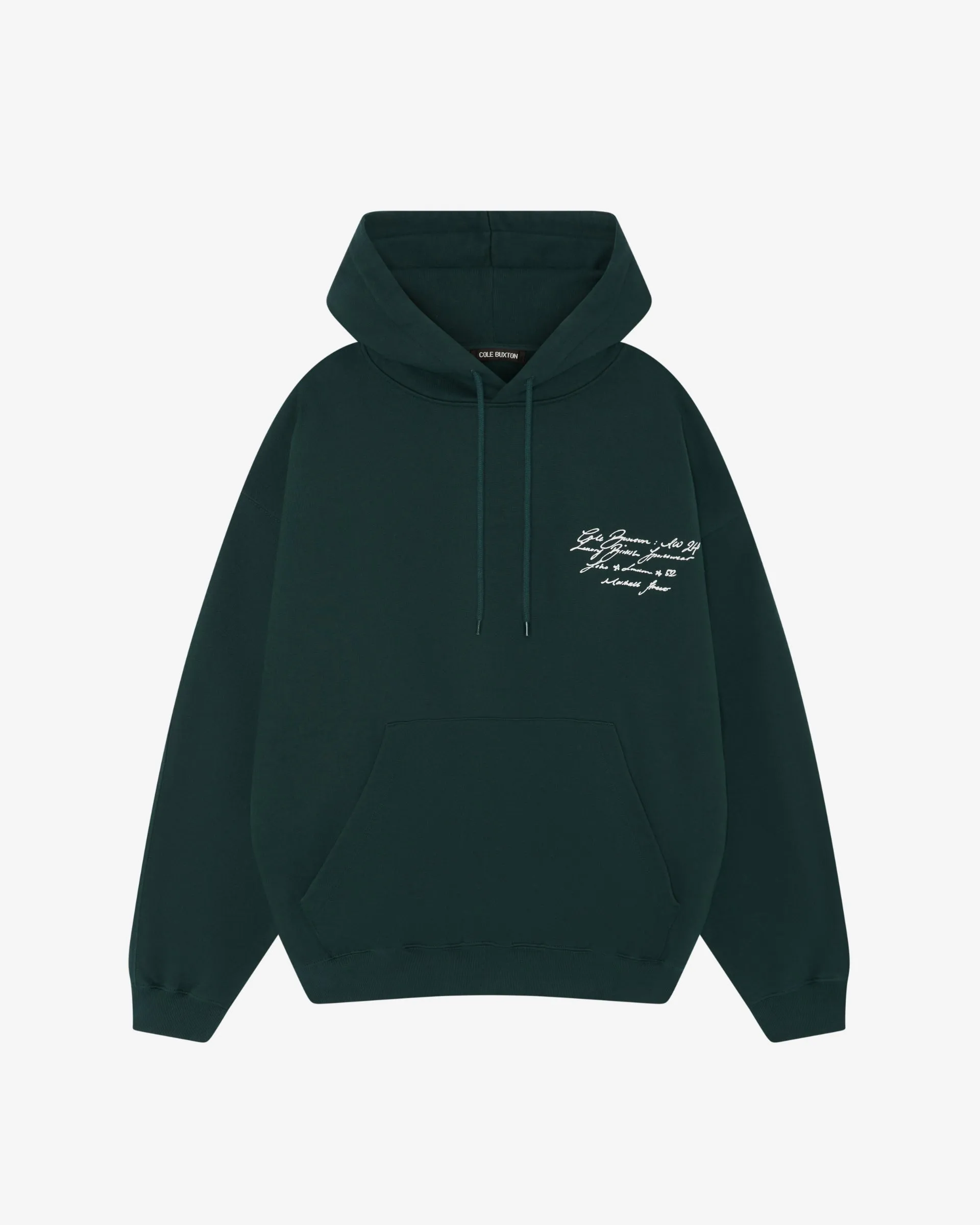 SCRIPT HOODIE sold by Cole Buxton product image thumbnail 3
