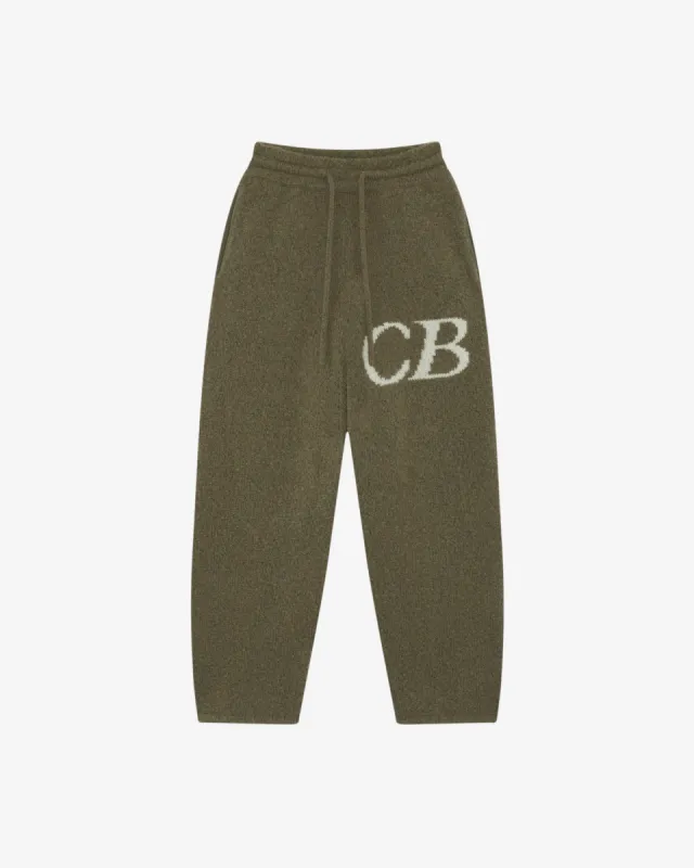 CB LOGO KNIT PANTS sold by Cole Buxton