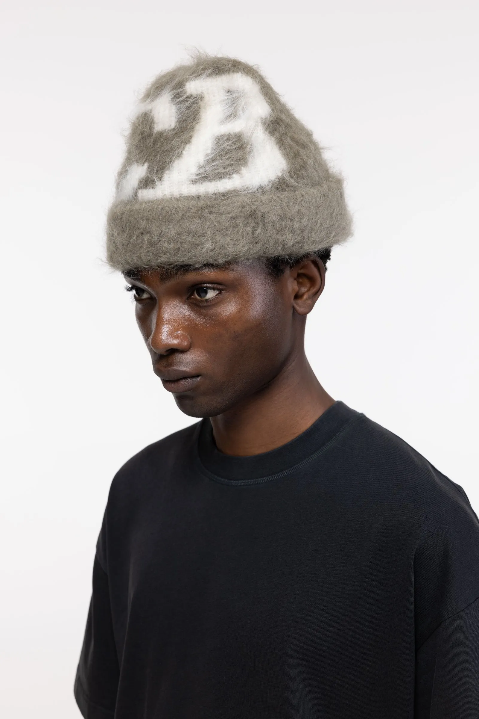ALPACA KNIT BEANIE sold by Cole Buxton product image thumbnail 3