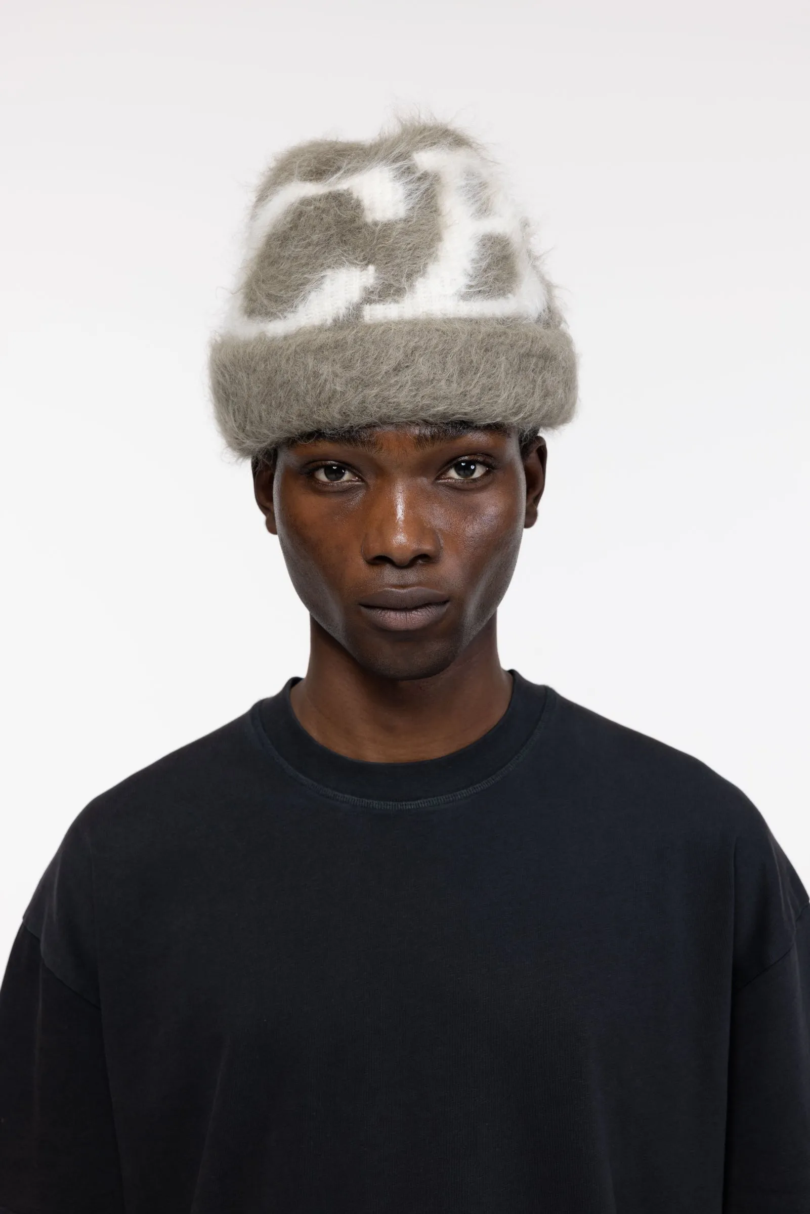 ALPACA KNIT BEANIE sold by Cole Buxton product image thumbnail 2