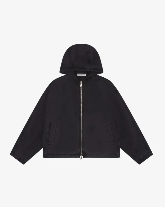 CANVAS ZIPPED HOODIE sold by Cole Buxton