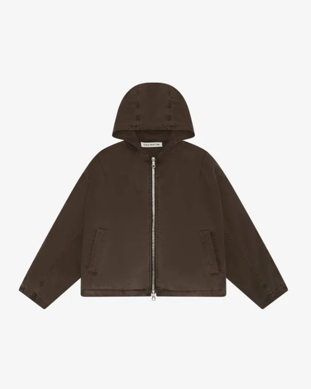 CANVAS ZIPPED HOODIE sold by Cole Buxton