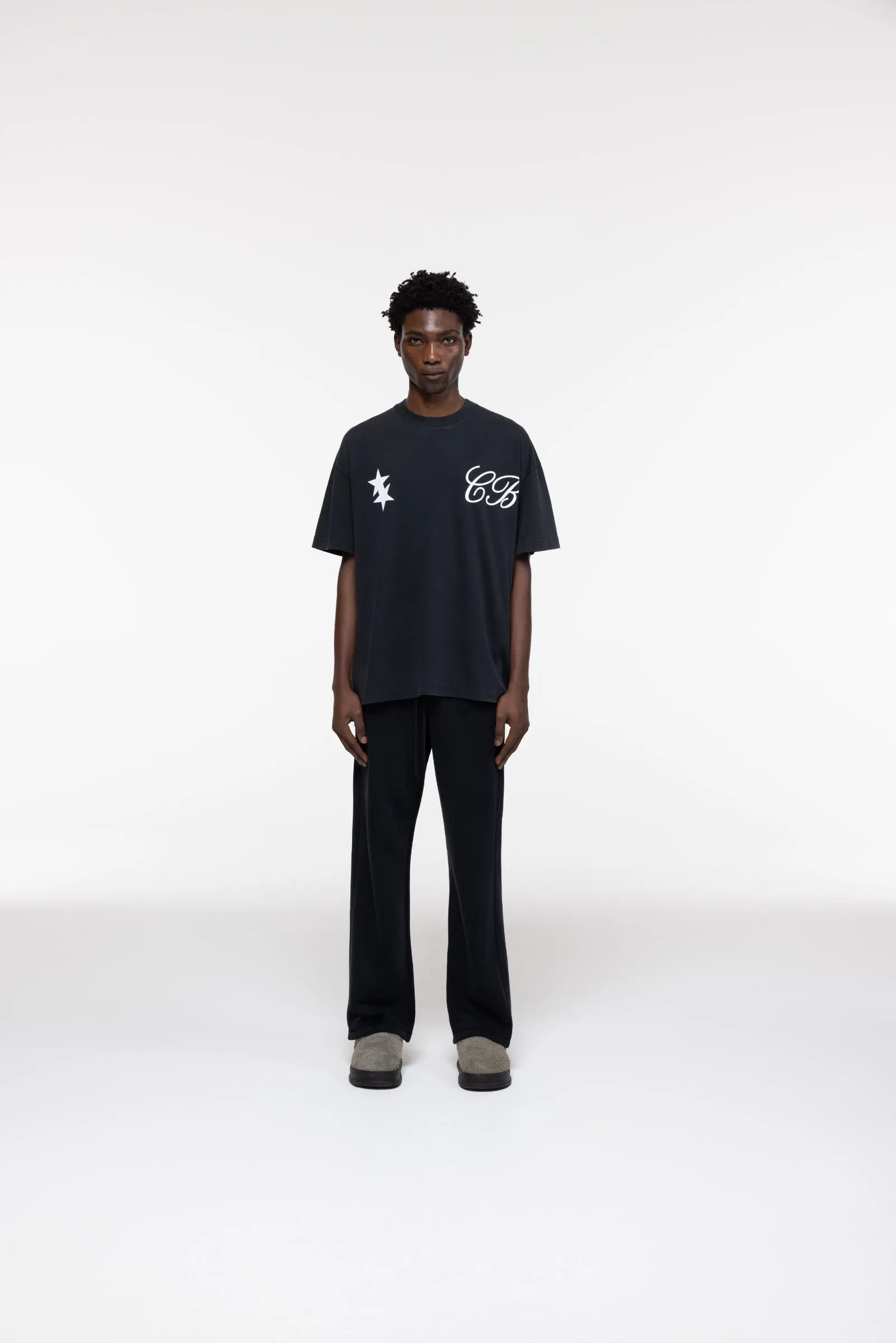 CURSIVE TWO STARS T-SHIRT sold by Cole Buxton product image thumbnail 2