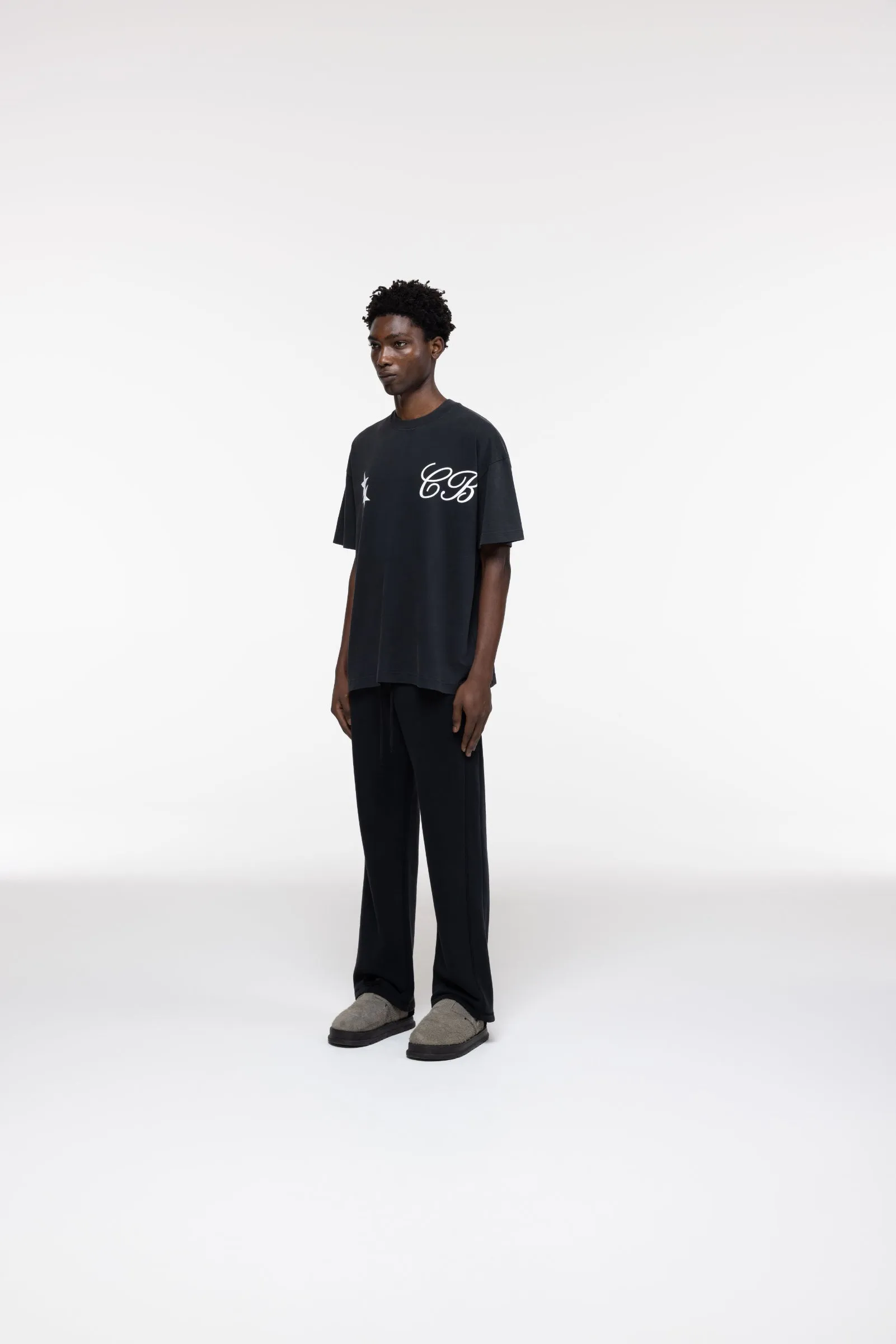 CURSIVE TWO STARS T-SHIRT sold by Cole Buxton product image thumbnail 3