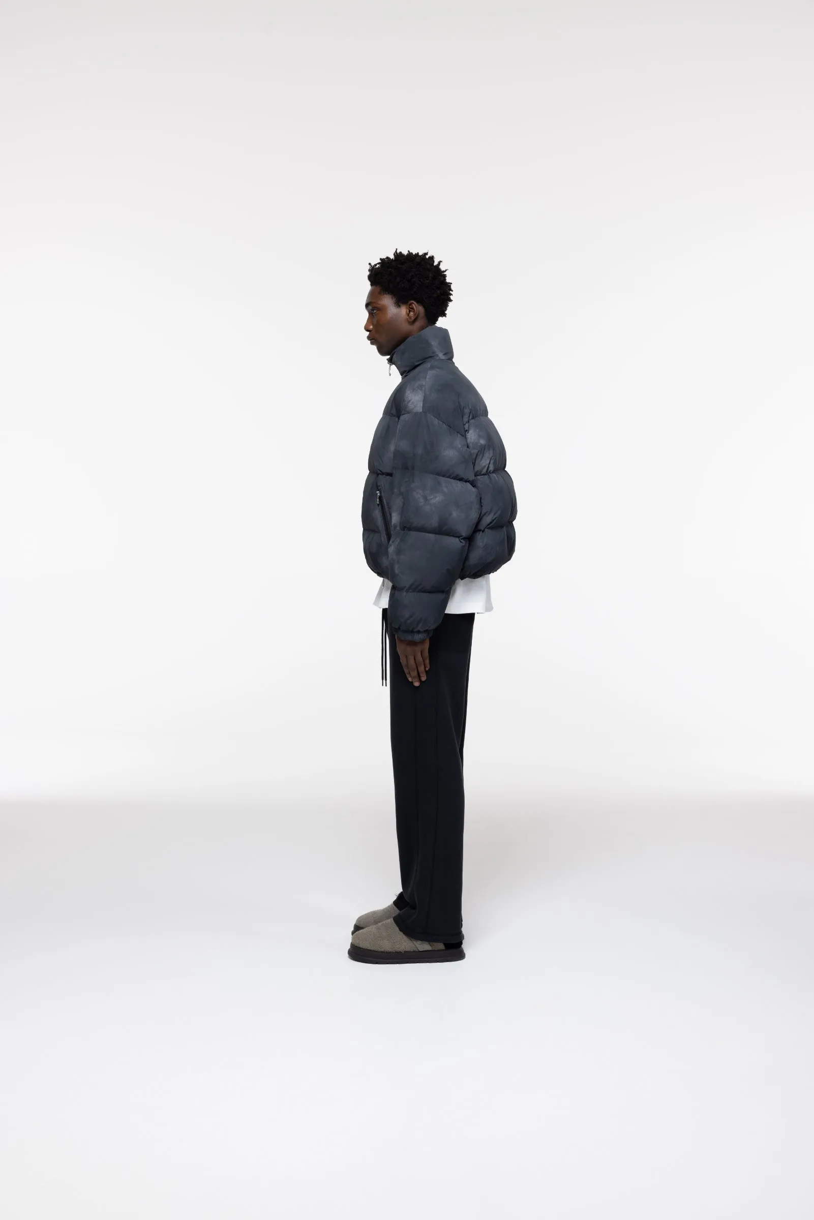 CROPPED DYED PUFFER sold by Cole Buxton product image thumbnail 3