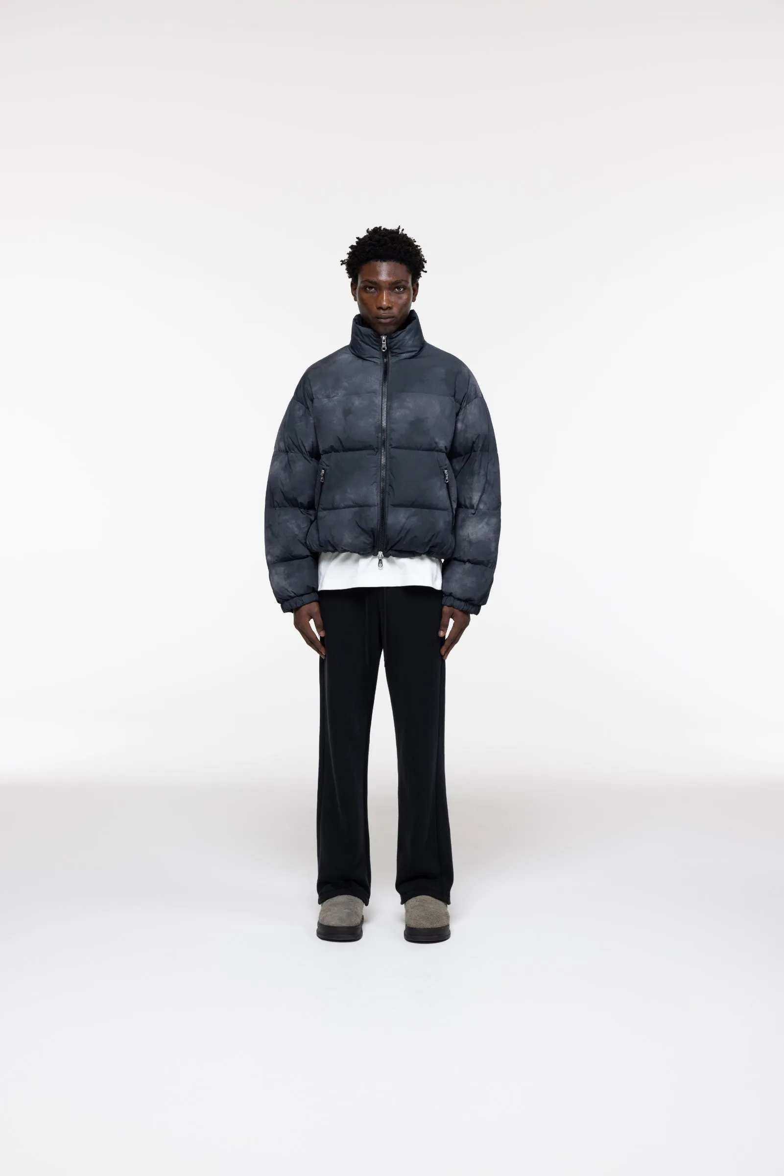 CROPPED DYED PUFFER sold by Cole Buxton product image thumbnail 2