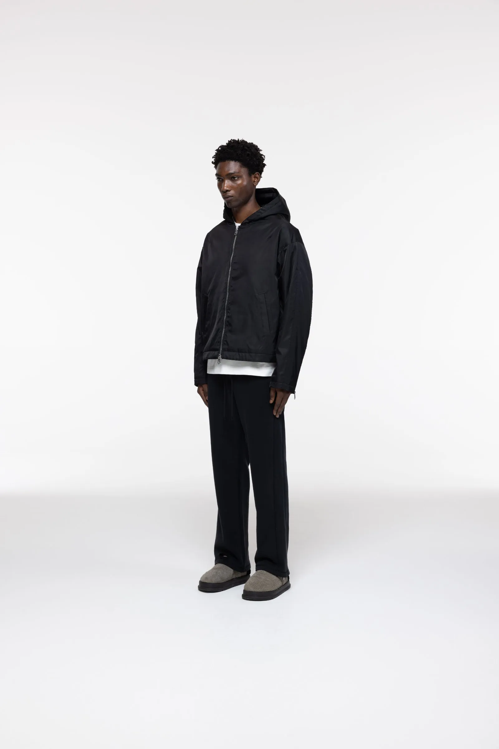NYLON HOODED JACKET sold by Cole Buxton product image thumbnail 3