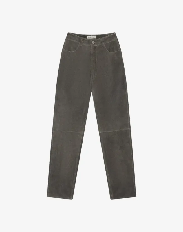 CRACKED LEATHER PANTS sold by Cole Buxton