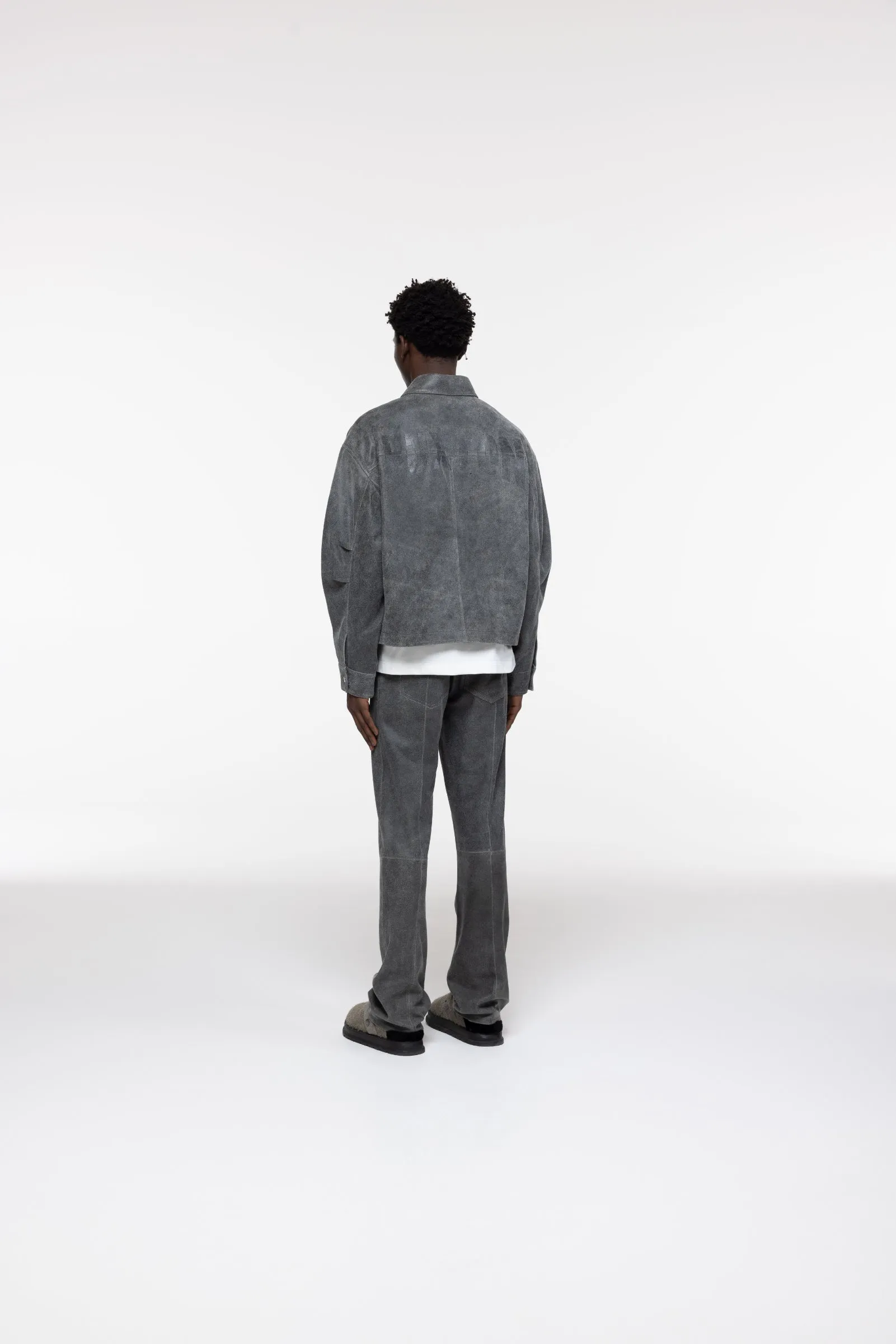 CRACKED LEATHER JACKET sold by Cole Buxton product image thumbnail 5