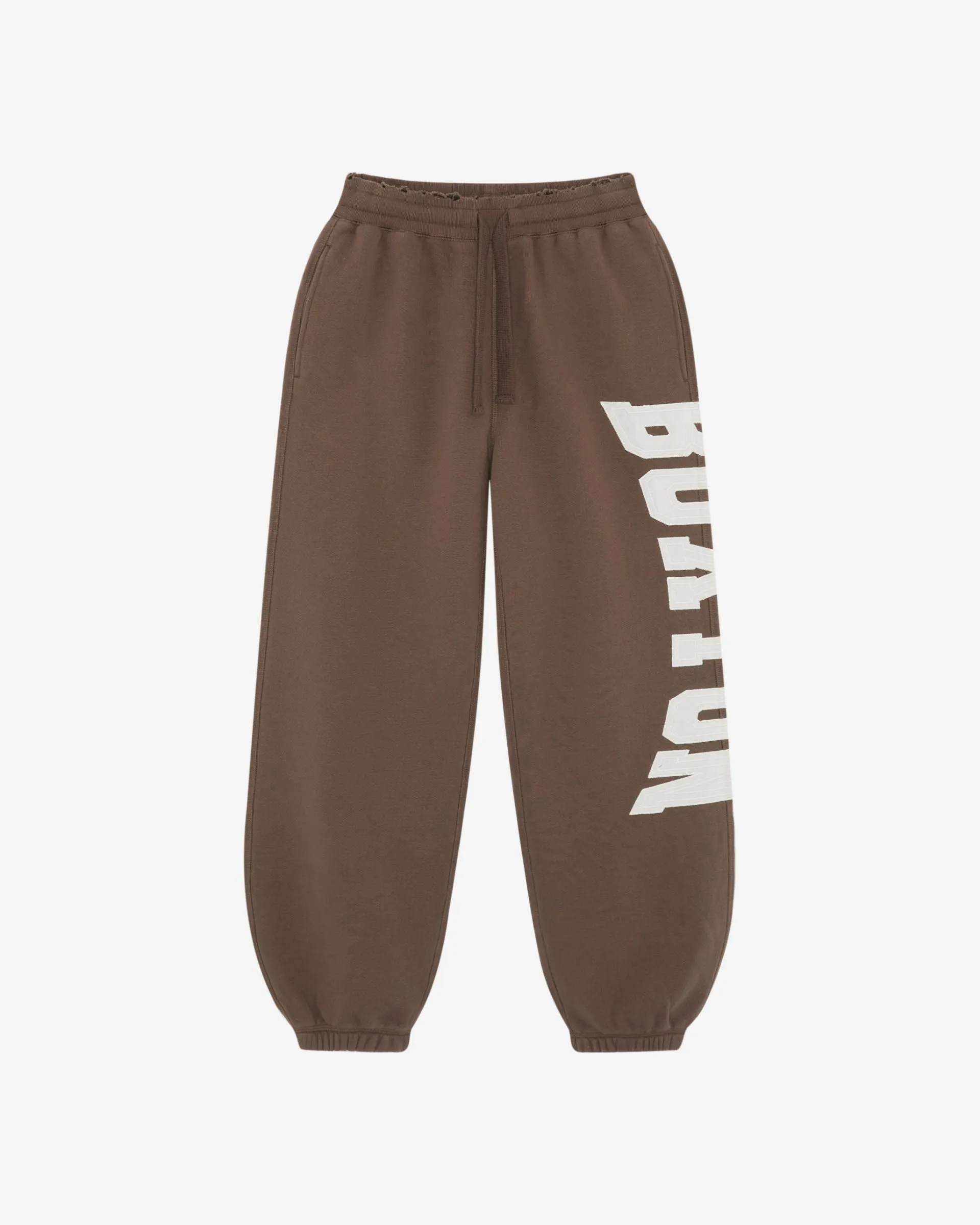 DISTRESSED APPLIQUE SWEATPANTS sold by Cole Buxton