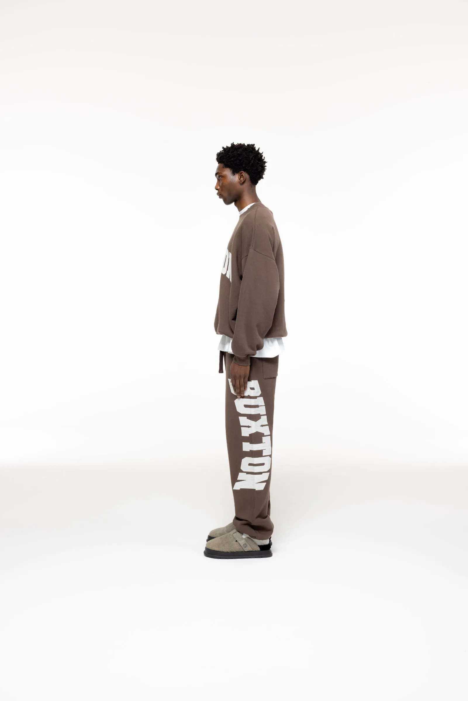 DISTRESSED APPLIQUE SWEATPANTS sold by Cole Buxton product image thumbnail 3