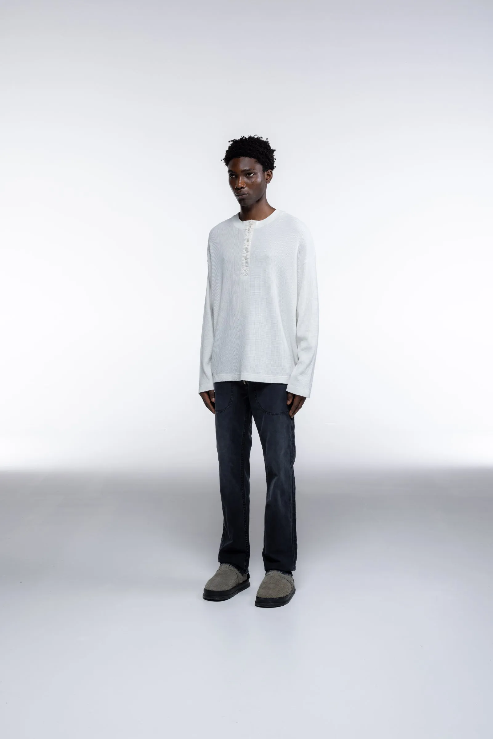 HENLEY WAFFLE sold by Cole Buxton product image thumbnail 4