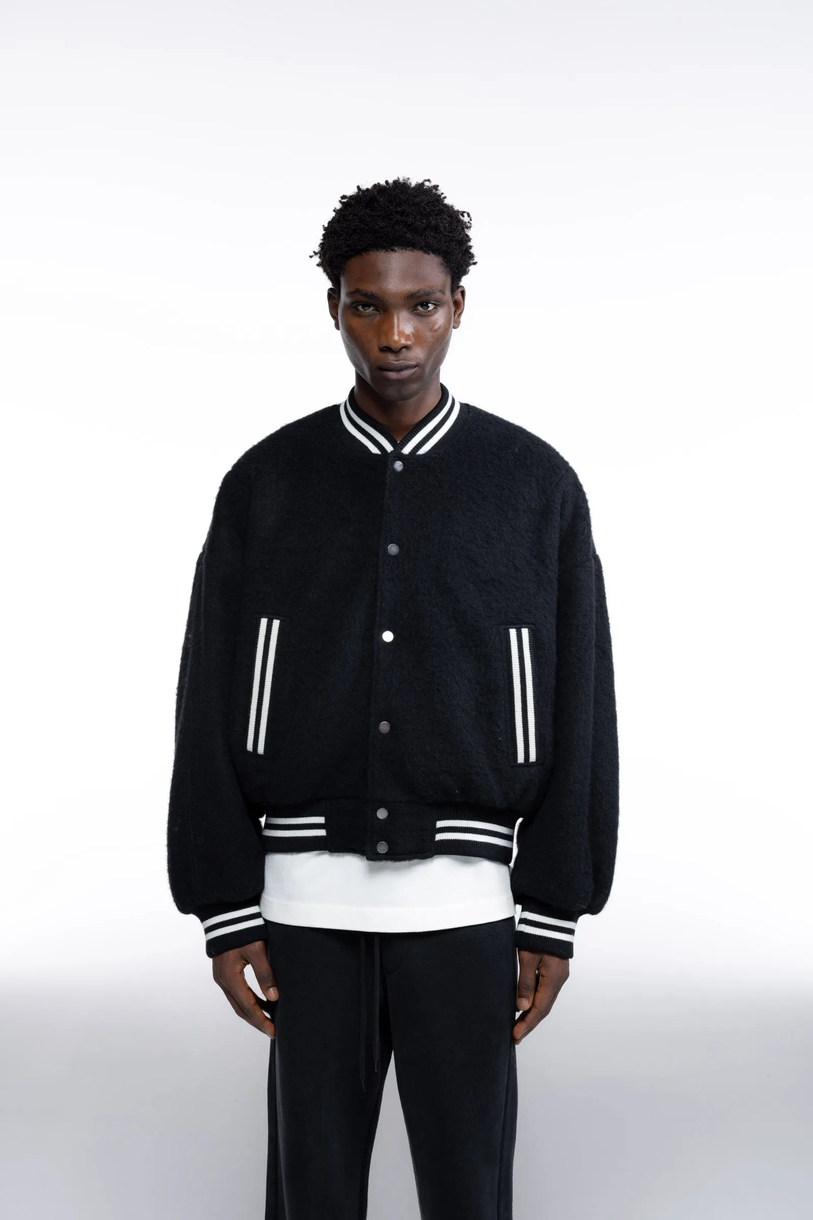 WOOL BOMBER sold by Cole Buxton product image thumbnail 4