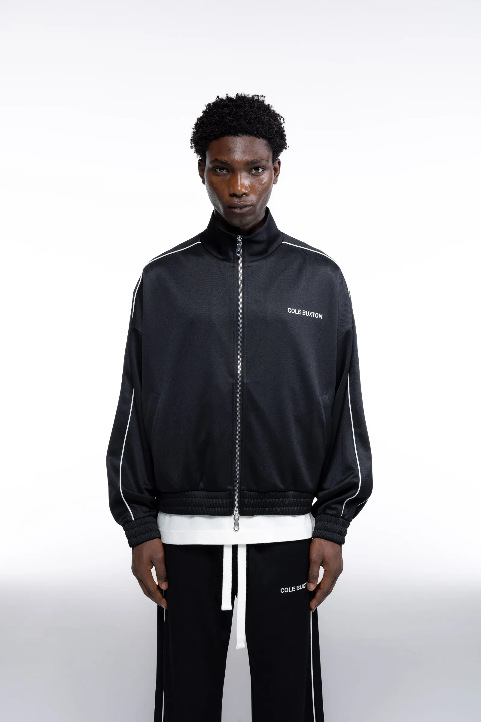 PIPED TRACK JACKET sold by Cole Buxton product image thumbnail 4