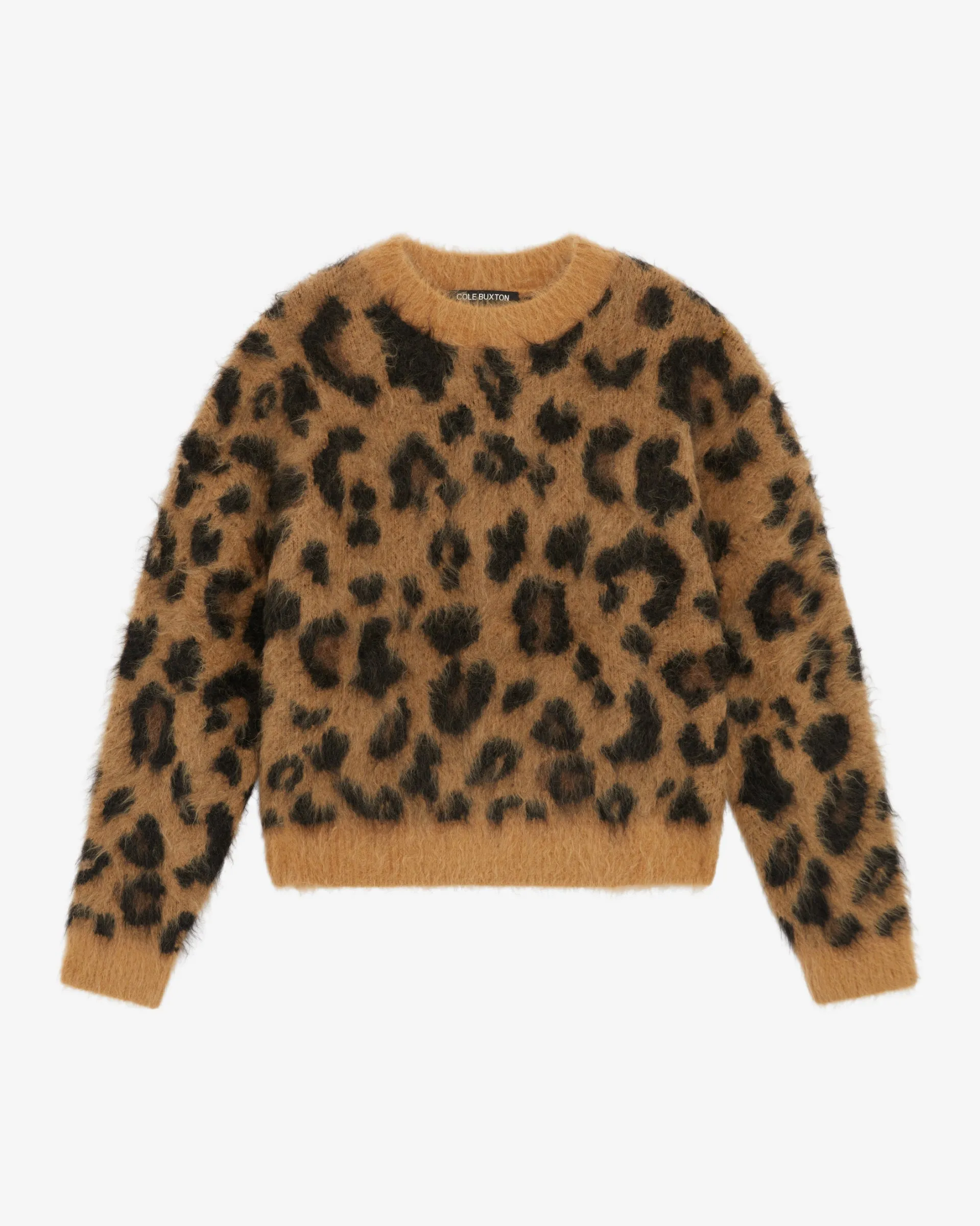 LEOPARD KNIT SWEATER sold by Cole Buxton