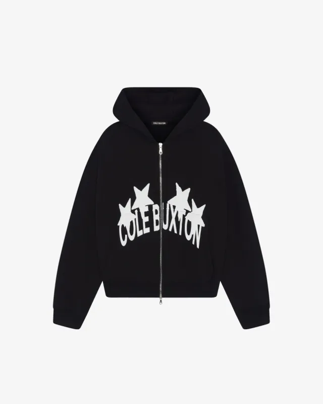 4 STAR ZIPPED HOODIE sold by Cole Buxton