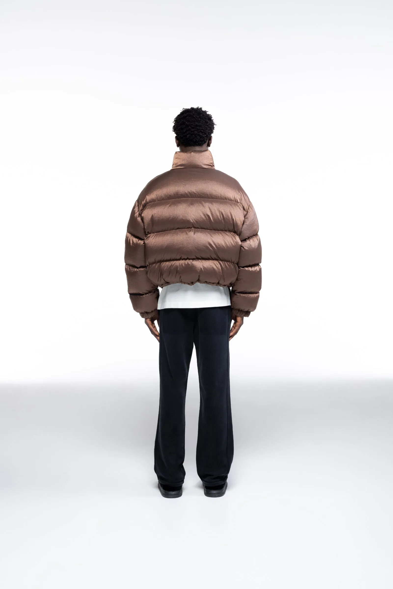 CROPPED NYLON RIPSTOP PUFFER sold by Cole Buxton product image thumbnail 5