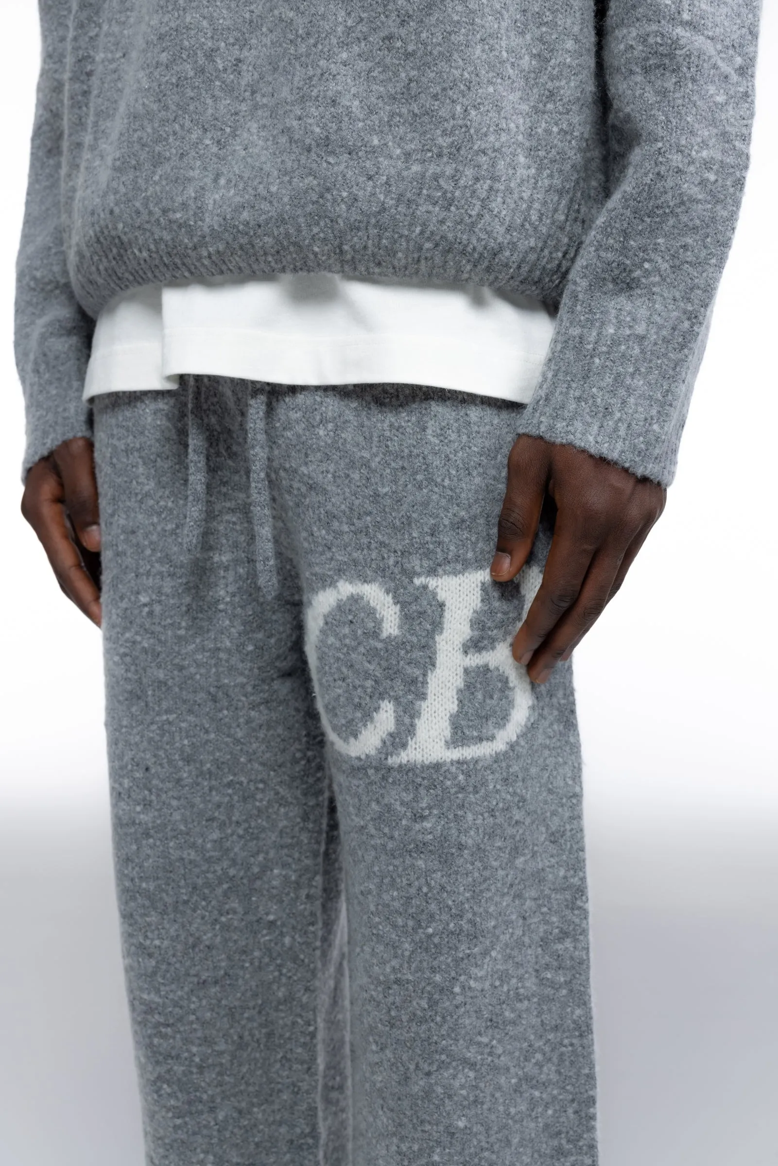 CB LOGO KNIT PANTS sold by Cole Buxton product image thumbnail 4