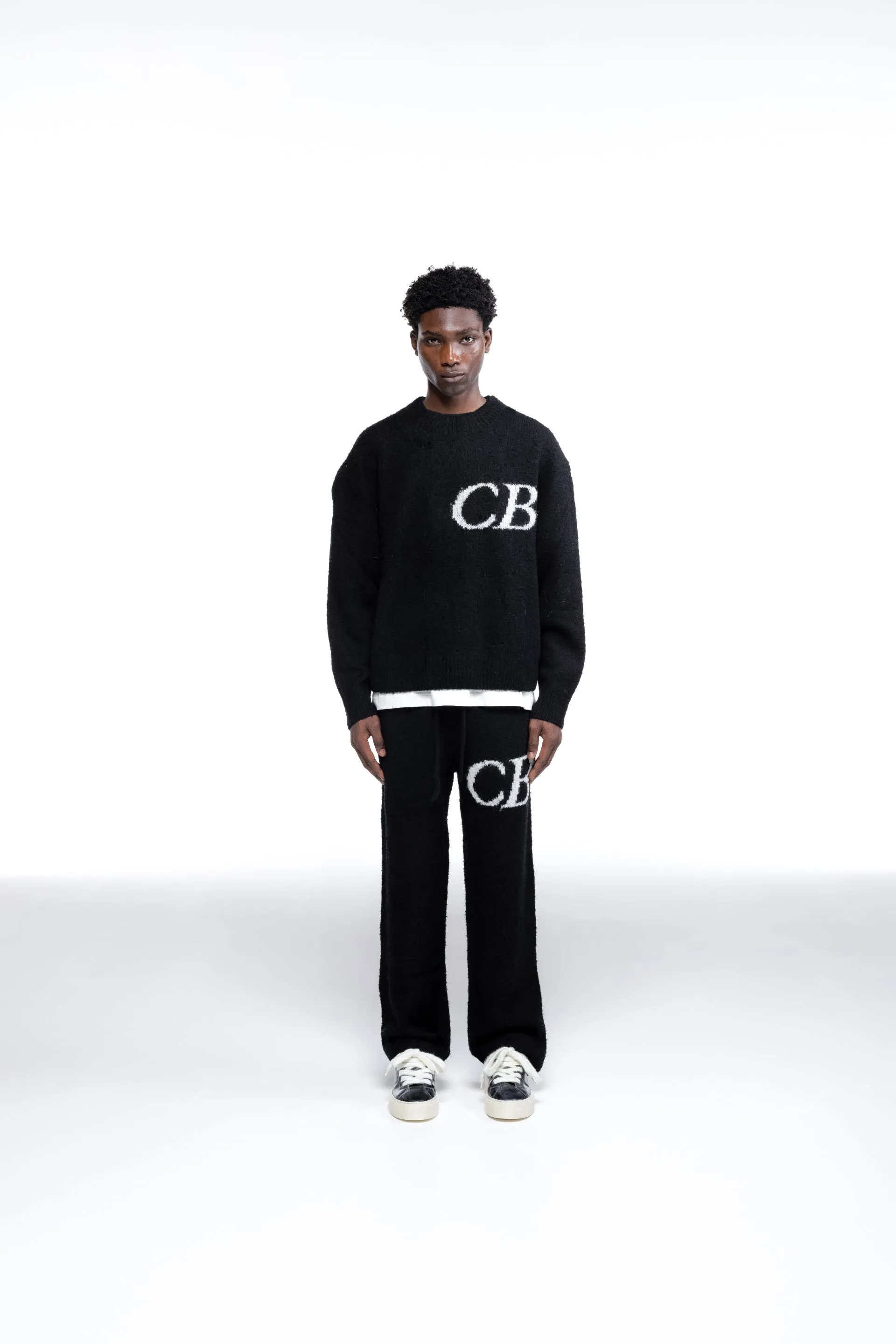 CB LOGO KNIT PANTS sold by Cole Buxton product image thumbnail 2