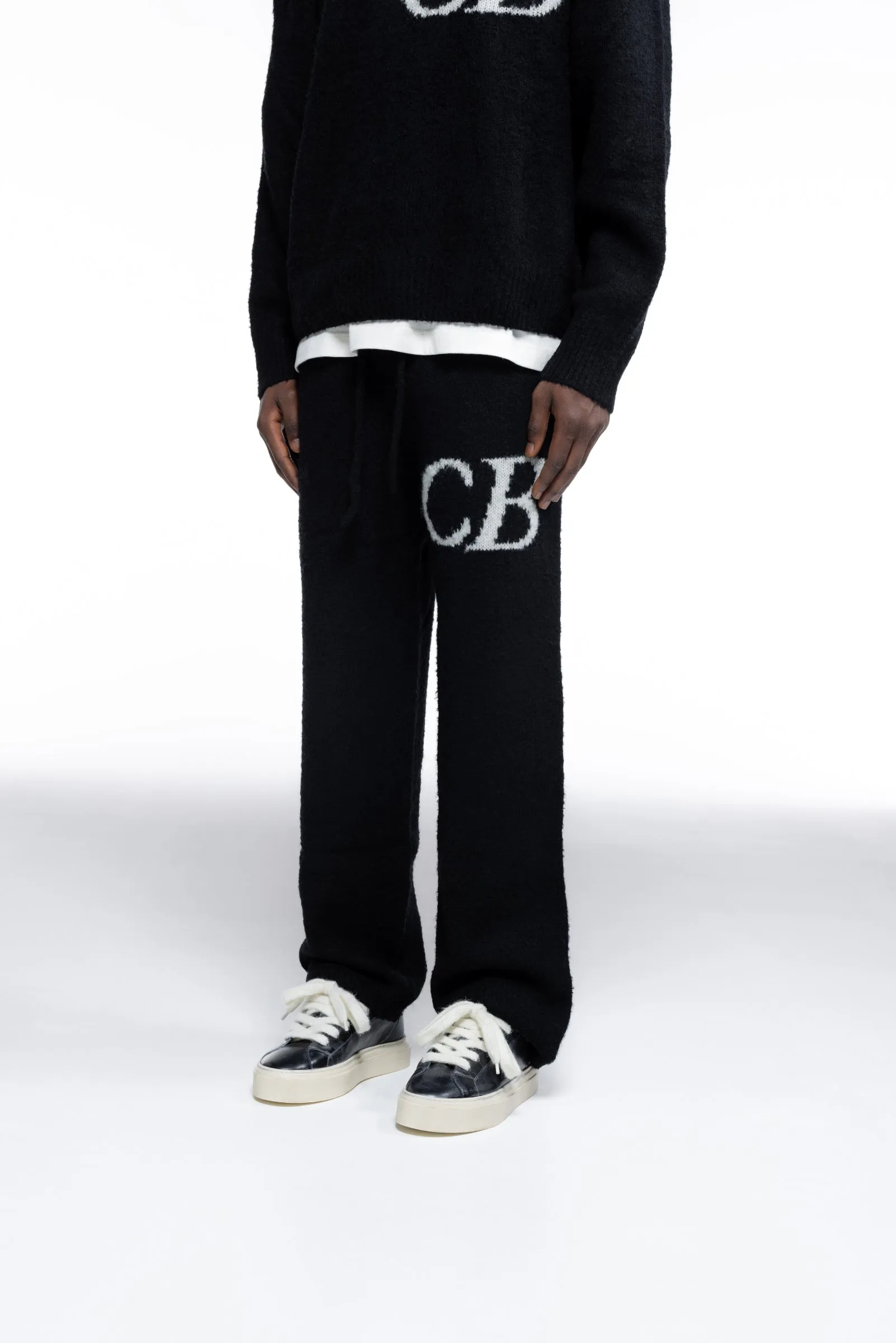 CB LOGO KNIT PANTS sold by Cole Buxton product image thumbnail 4