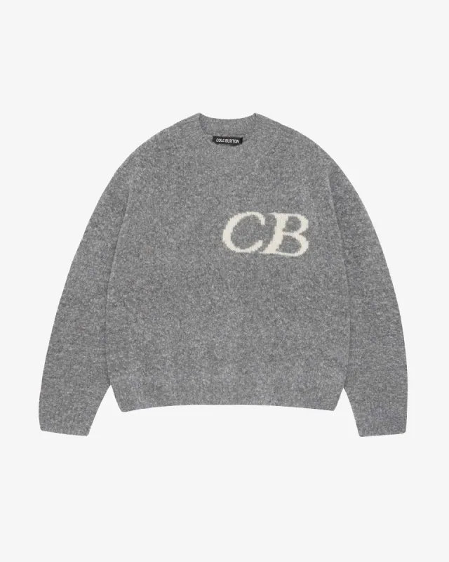 CB LOGO KNIT SWEATER sold by Cole Buxton