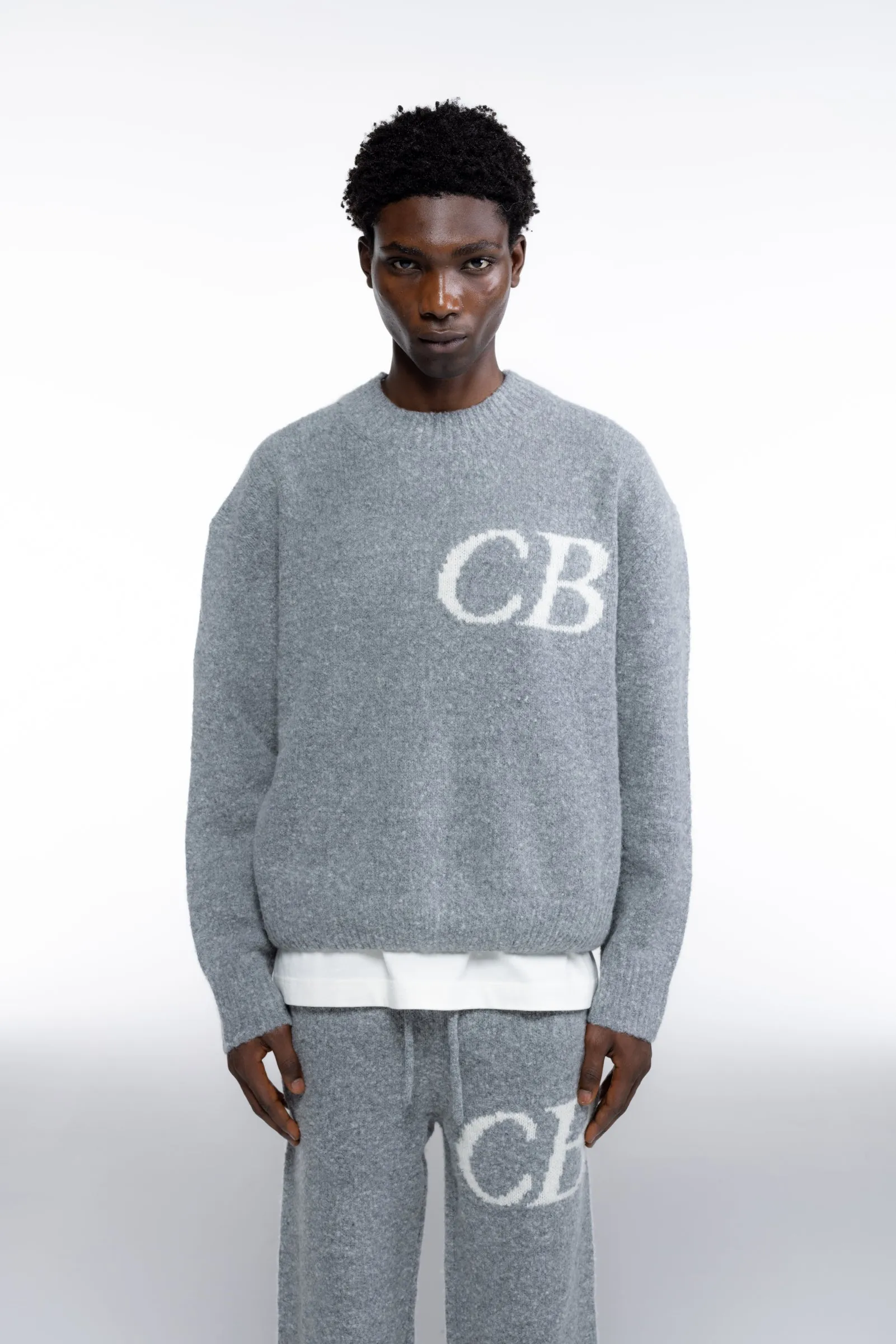 CB LOGO KNIT SWEATER sold by Cole Buxton product image thumbnail 4
