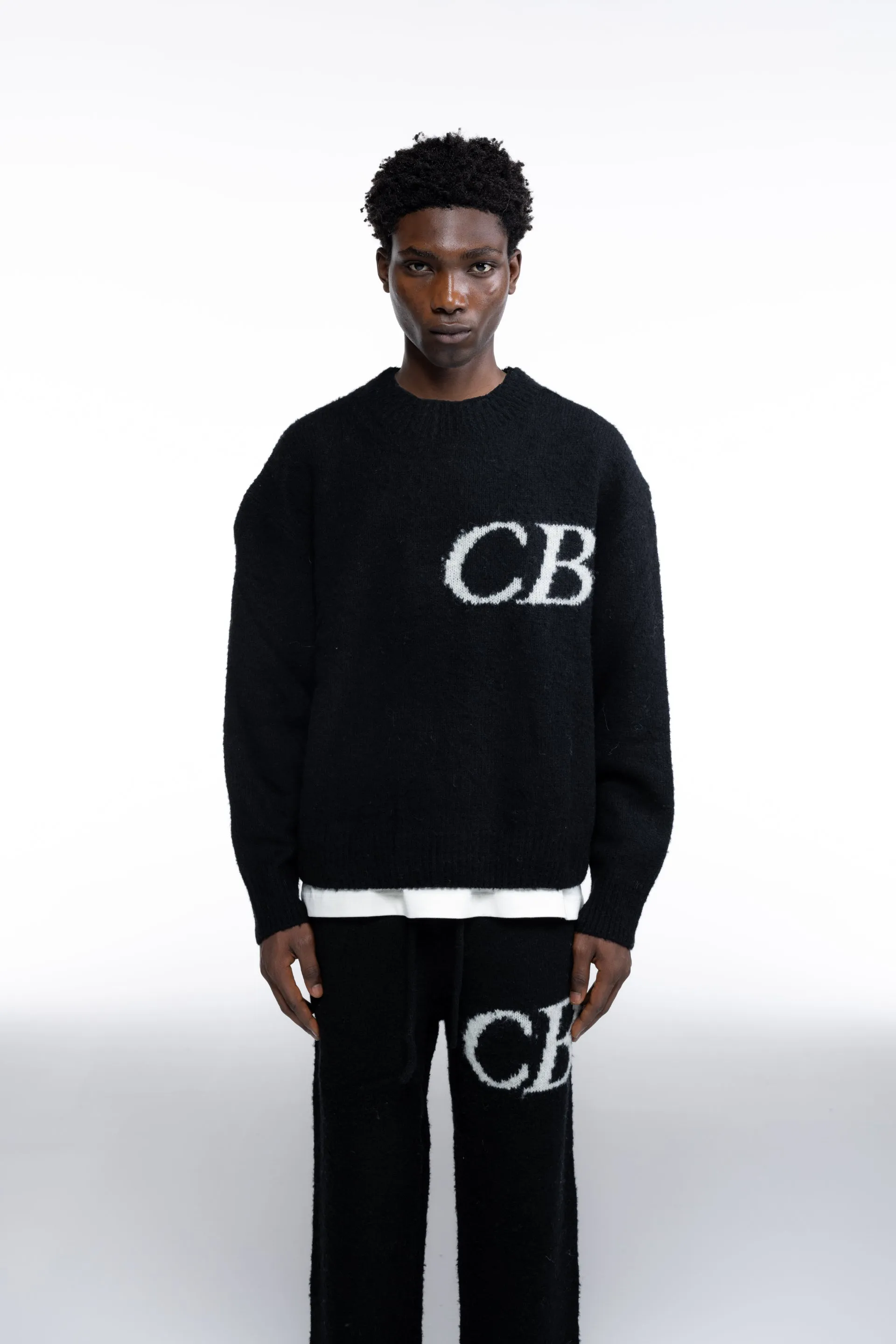 CB LOGO KNIT SWEATER sold by Cole Buxton product image thumbnail 4