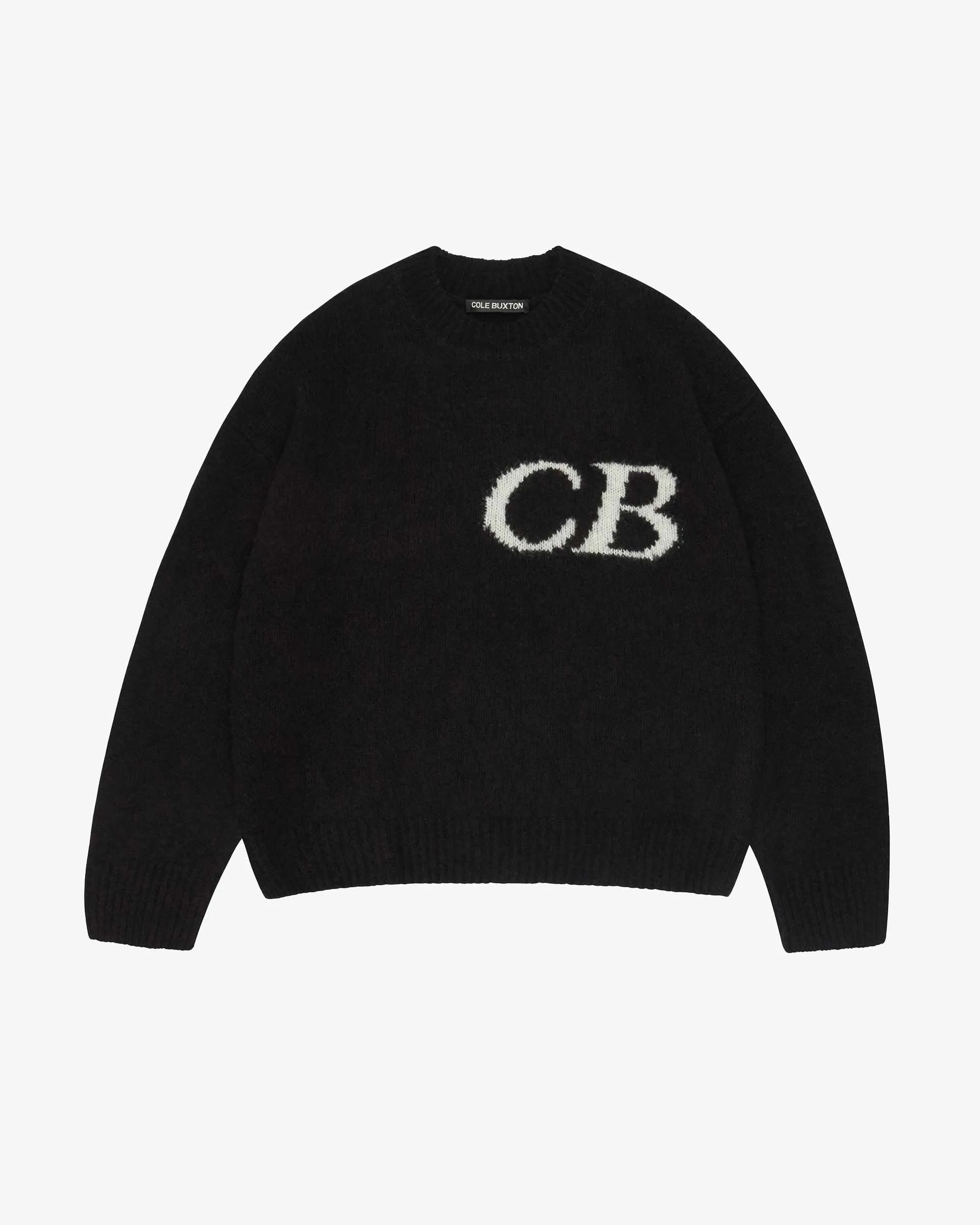 CB LOGO KNIT SWEATER sold by Cole Buxton