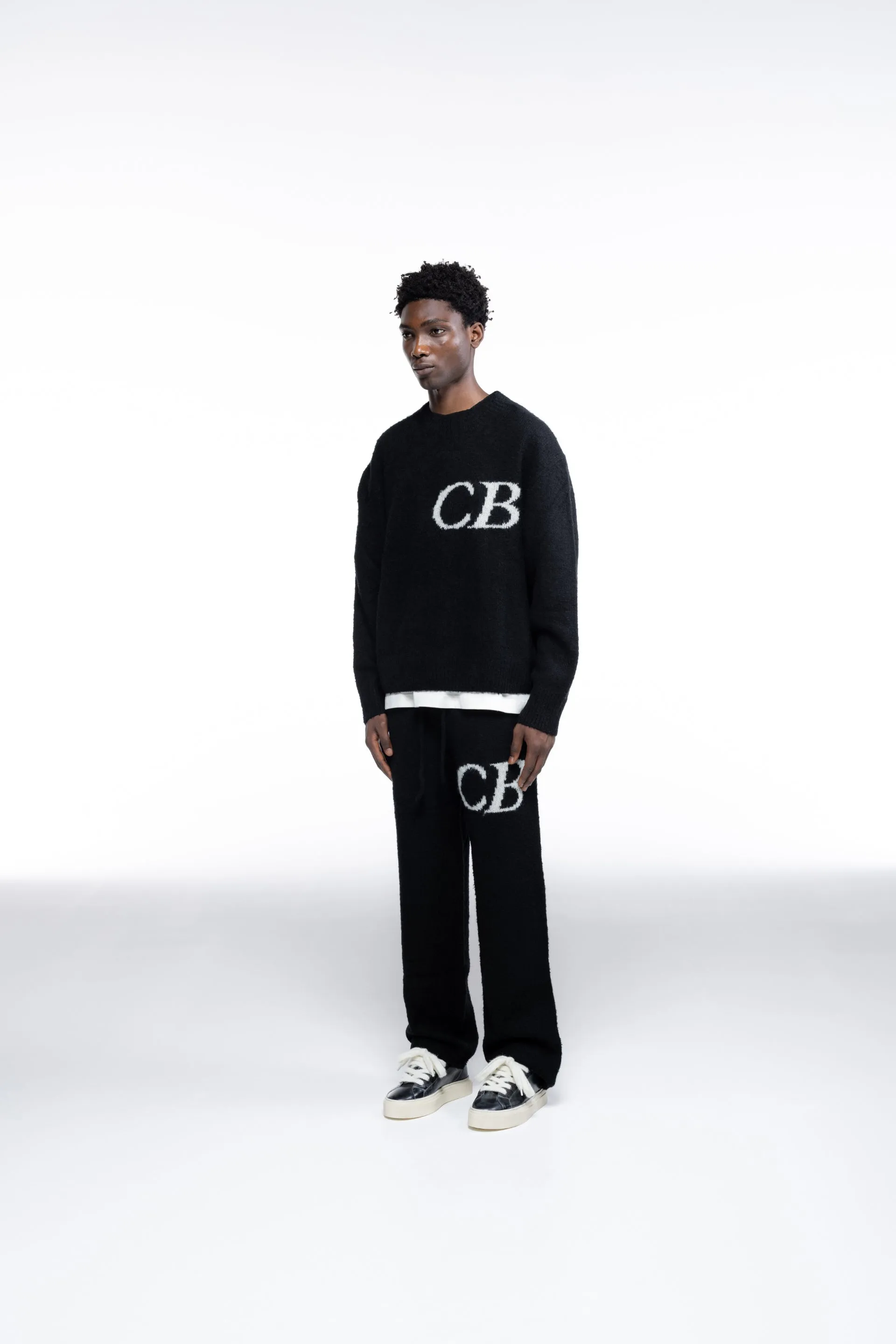 CB LOGO KNIT SWEATER sold by Cole Buxton product image thumbnail 3