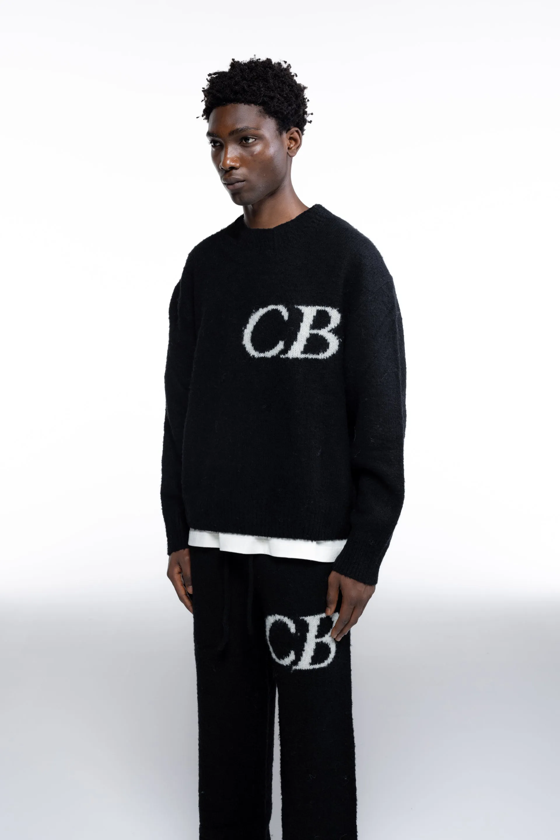 CB LOGO KNIT SWEATER sold by Cole Buxton product image thumbnail 5