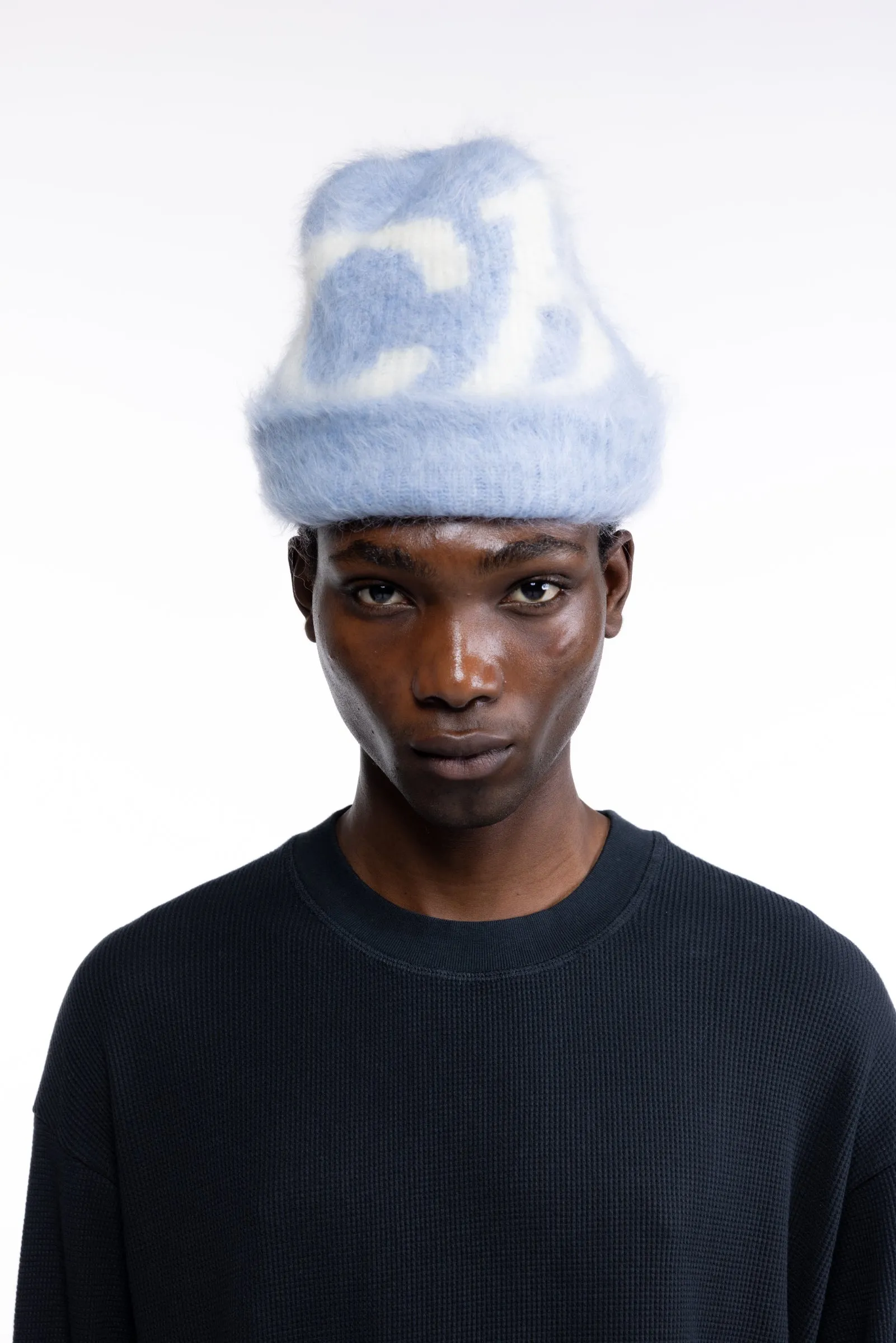 ALPACA KNIT BEANIE sold by Cole Buxton product image thumbnail 2