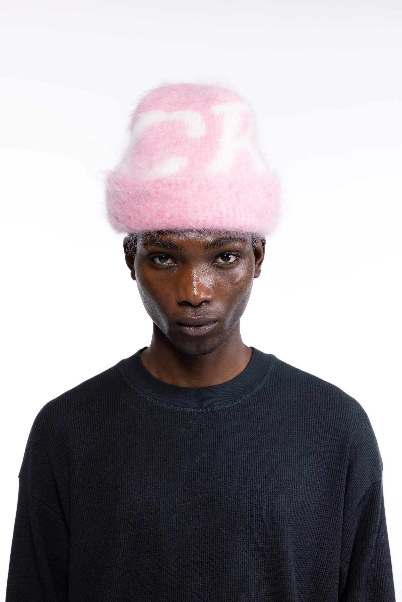 ALPACA KNIT BEANIE sold by Cole Buxton product image thumbnail 2