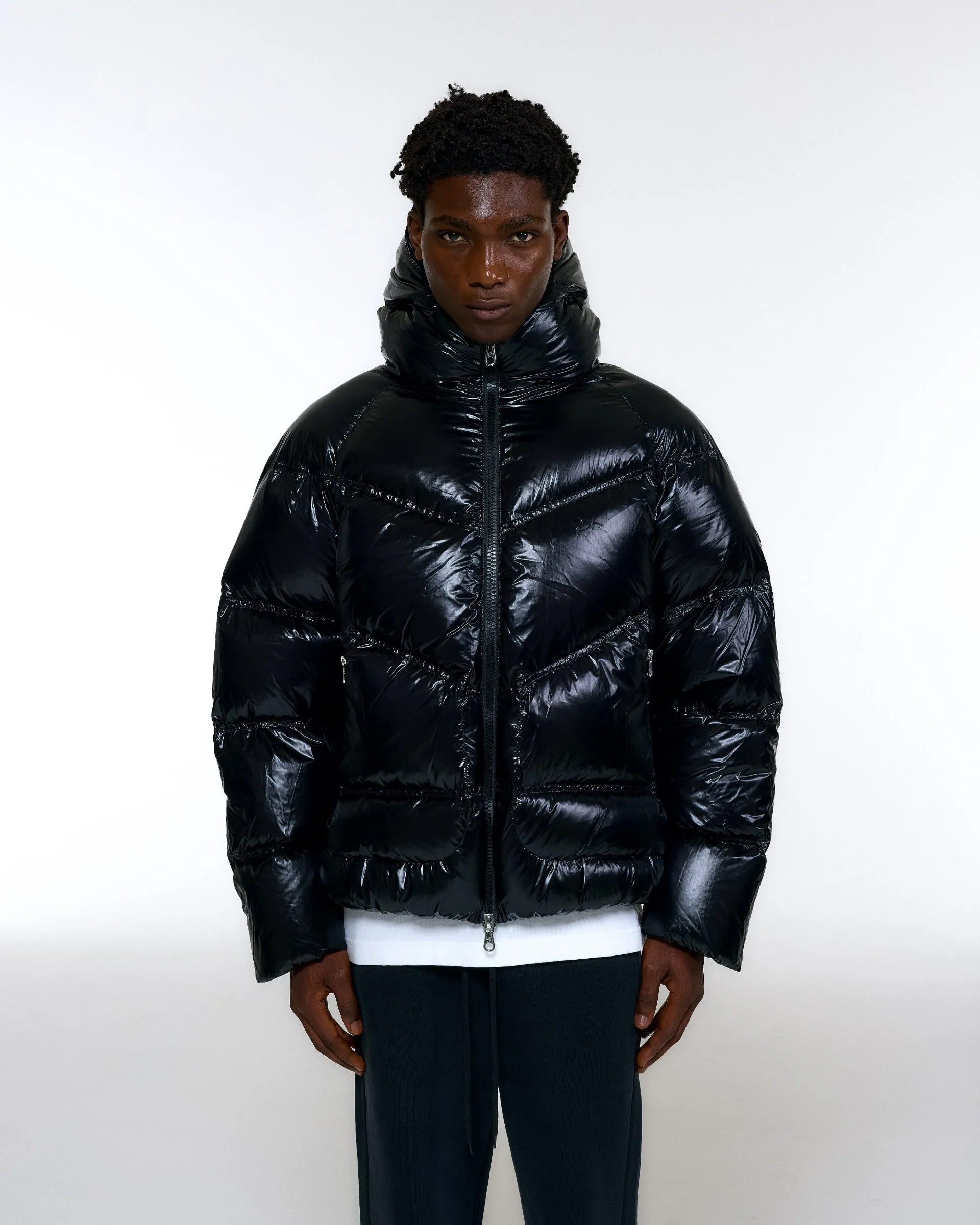 HOODED INSULATED JACKET sold by Cole Buxton product image thumbnail 4
