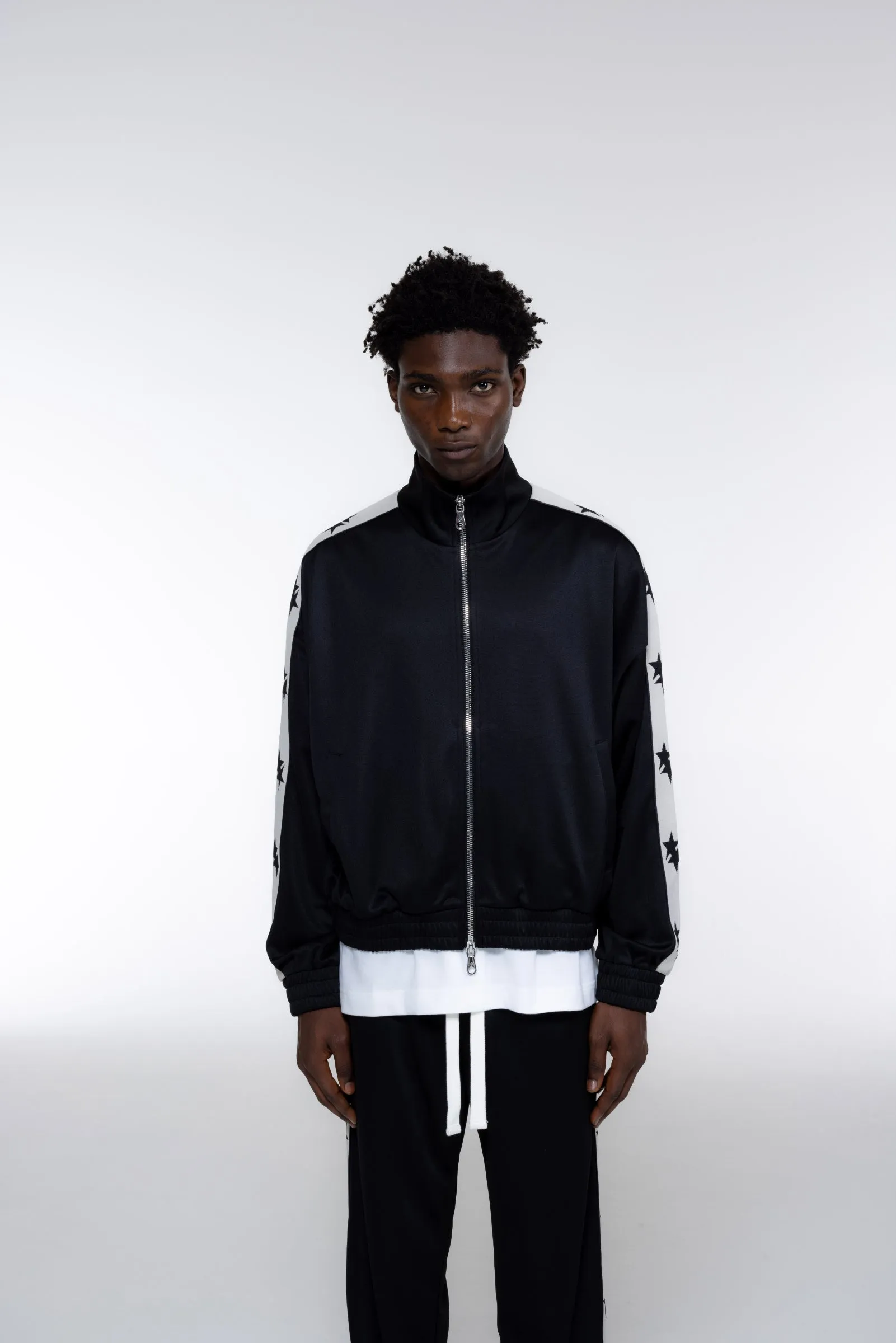 TWO STAR TAPE TRACK JACKET sold by Cole Buxton product image thumbnail 3