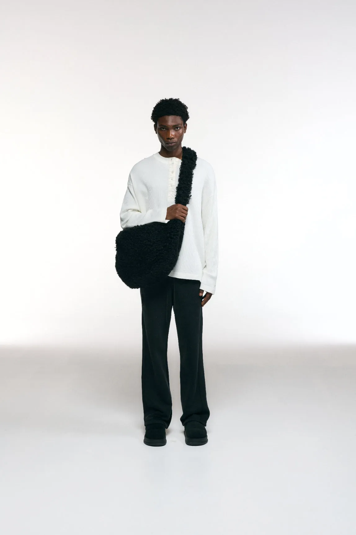 SHEARLING SLING BAG sold by Cole Buxton product image thumbnail 3